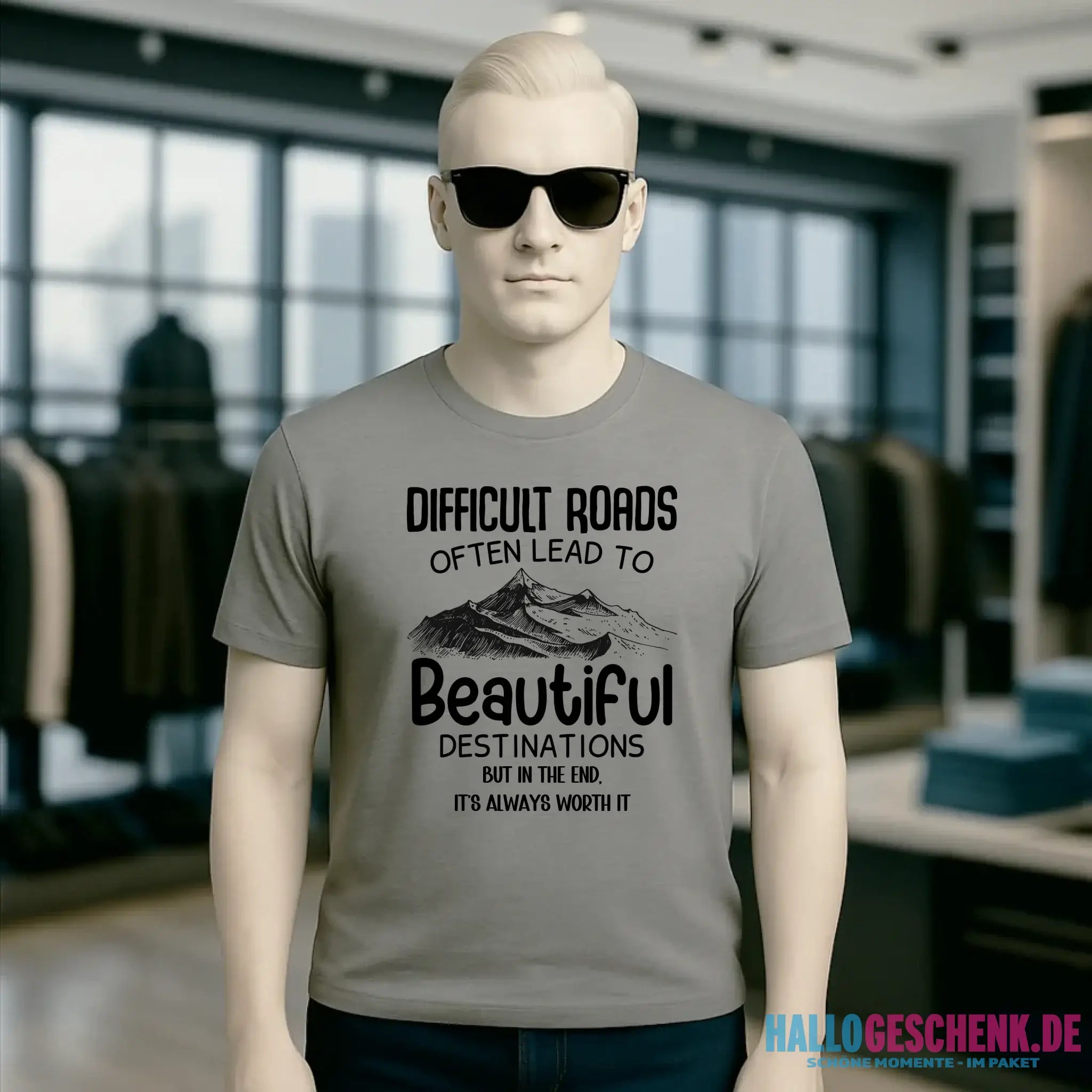 Beautiful destinations • Unisex Premium T-Shirt XS-5XL aus Bio-Baumwolle für Damen & Herren • Exklusivdesign • personalisiert