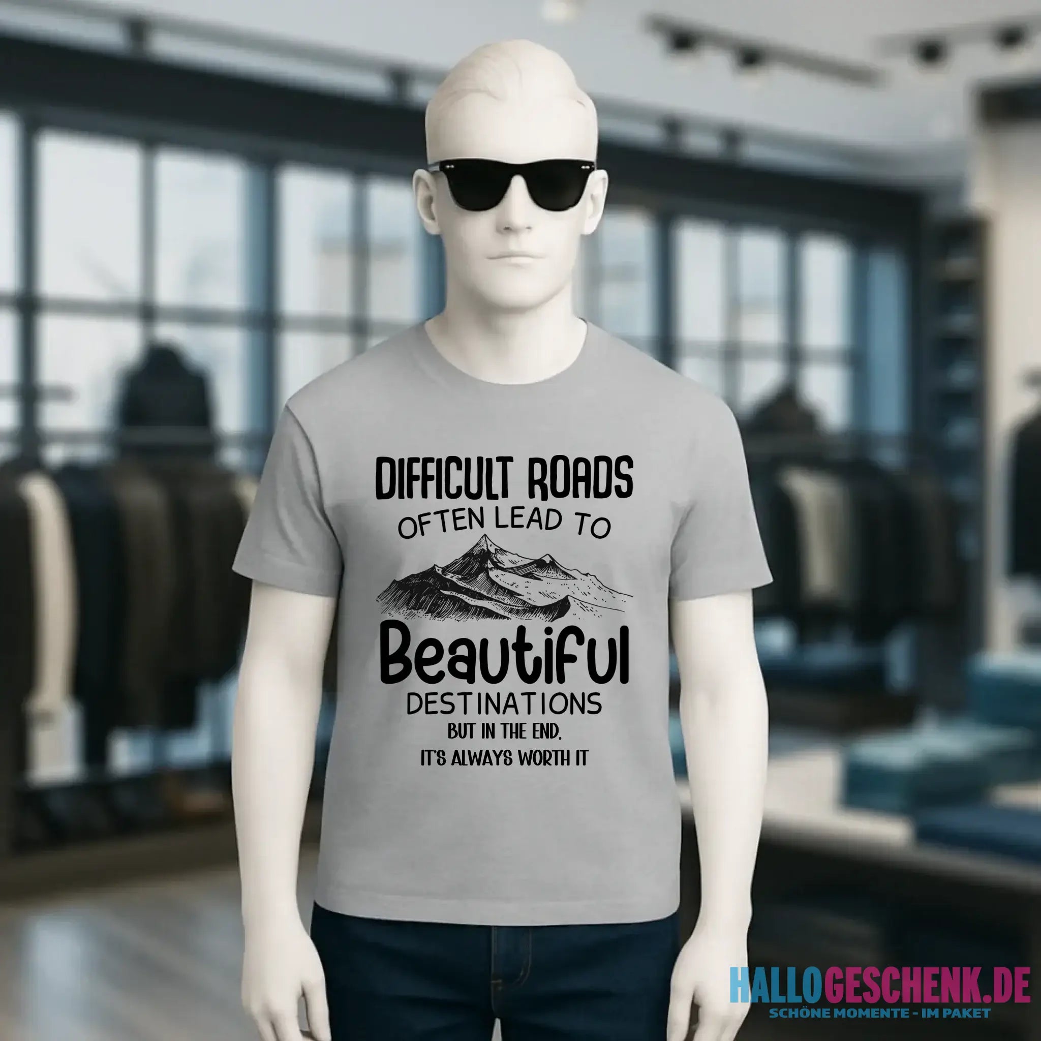 Beautiful destinations • Unisex Premium T-Shirt XS-5XL aus Bio-Baumwolle für Damen & Herren • Exklusivdesign • personalisiert