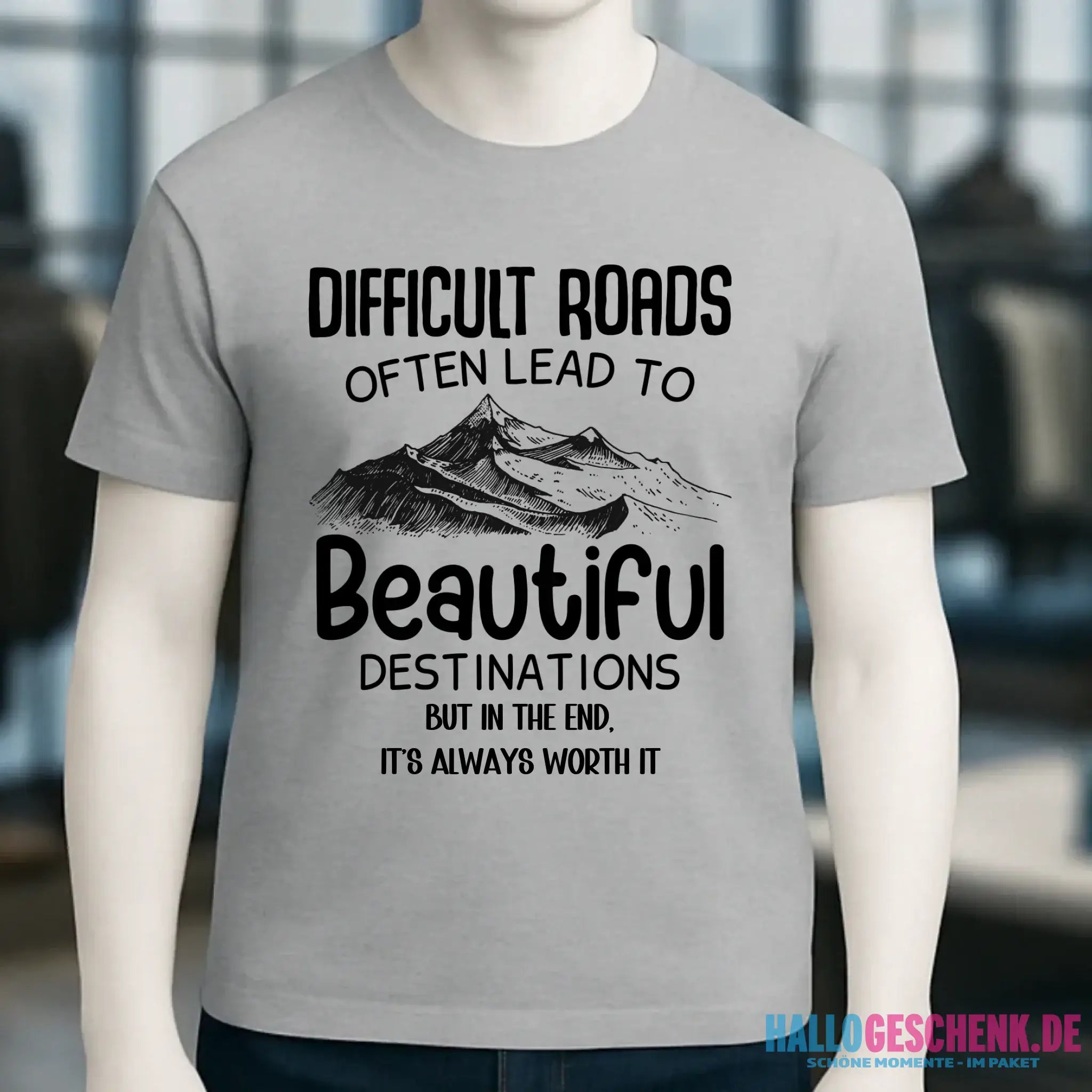 Beautiful destinations • Unisex Premium T-Shirt XS-5XL aus Bio-Baumwolle für Damen & Herren • Exklusivdesign • personalisiert