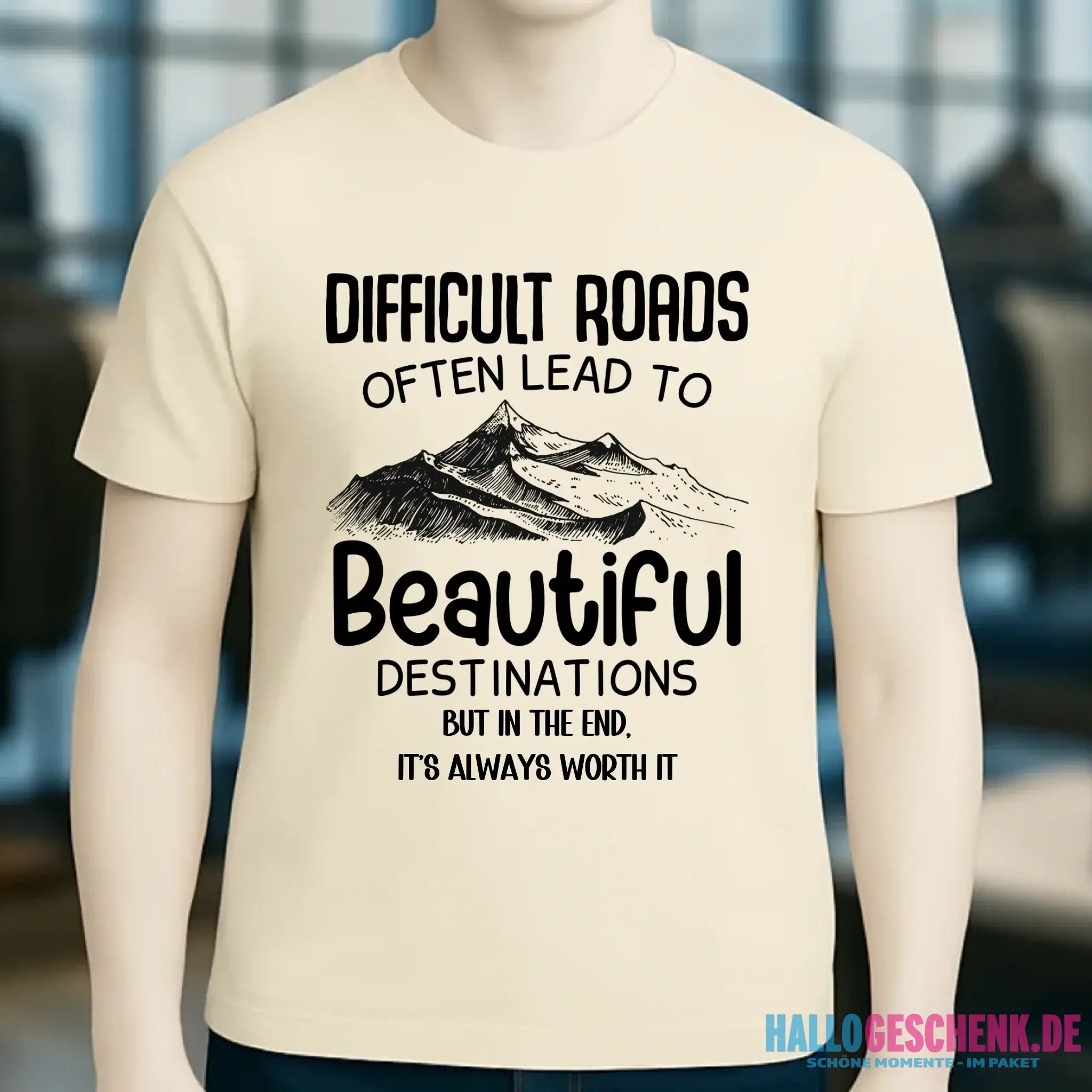 Beautiful destinations • Unisex Premium T-Shirt XS-5XL aus Bio-Baumwolle für Damen & Herren • Exklusivdesign • personalisiert