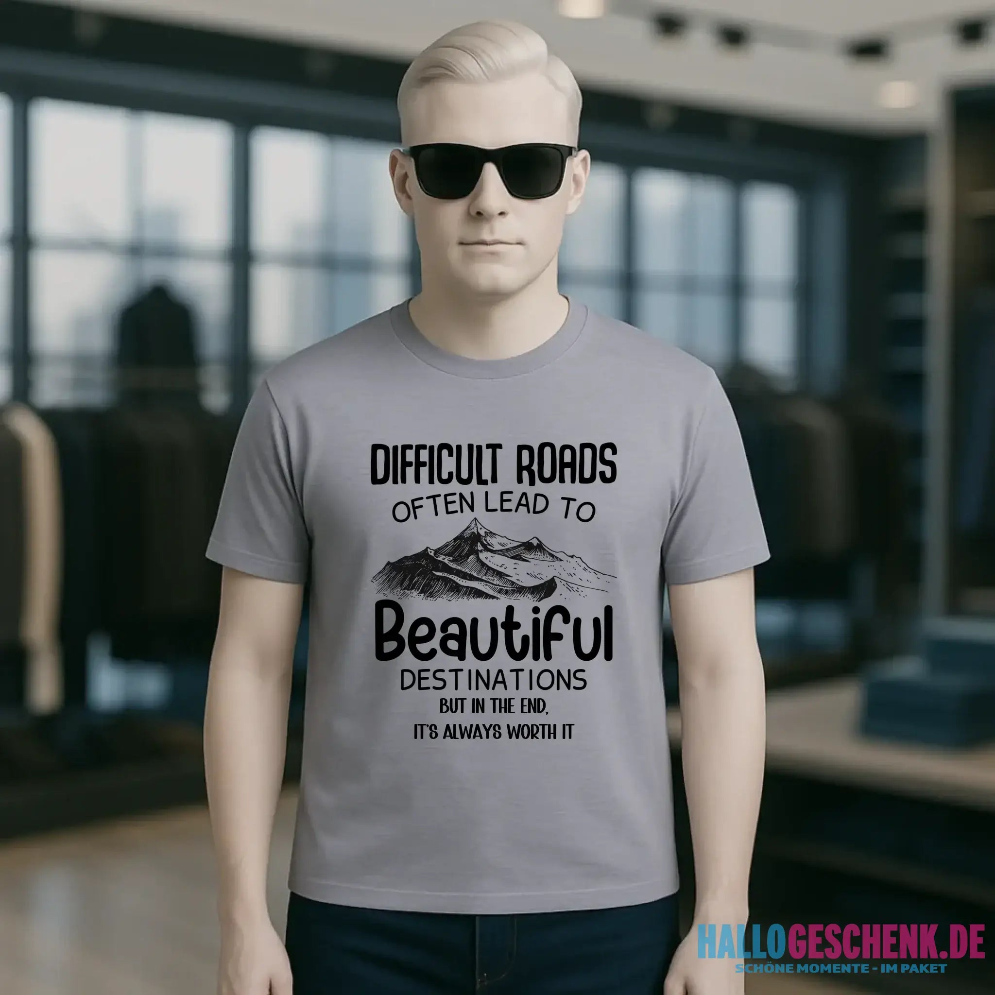 Beautiful destinations • Unisex Premium T-Shirt XS-5XL aus Bio-Baumwolle für Damen & Herren • Exklusivdesign • personalisiert