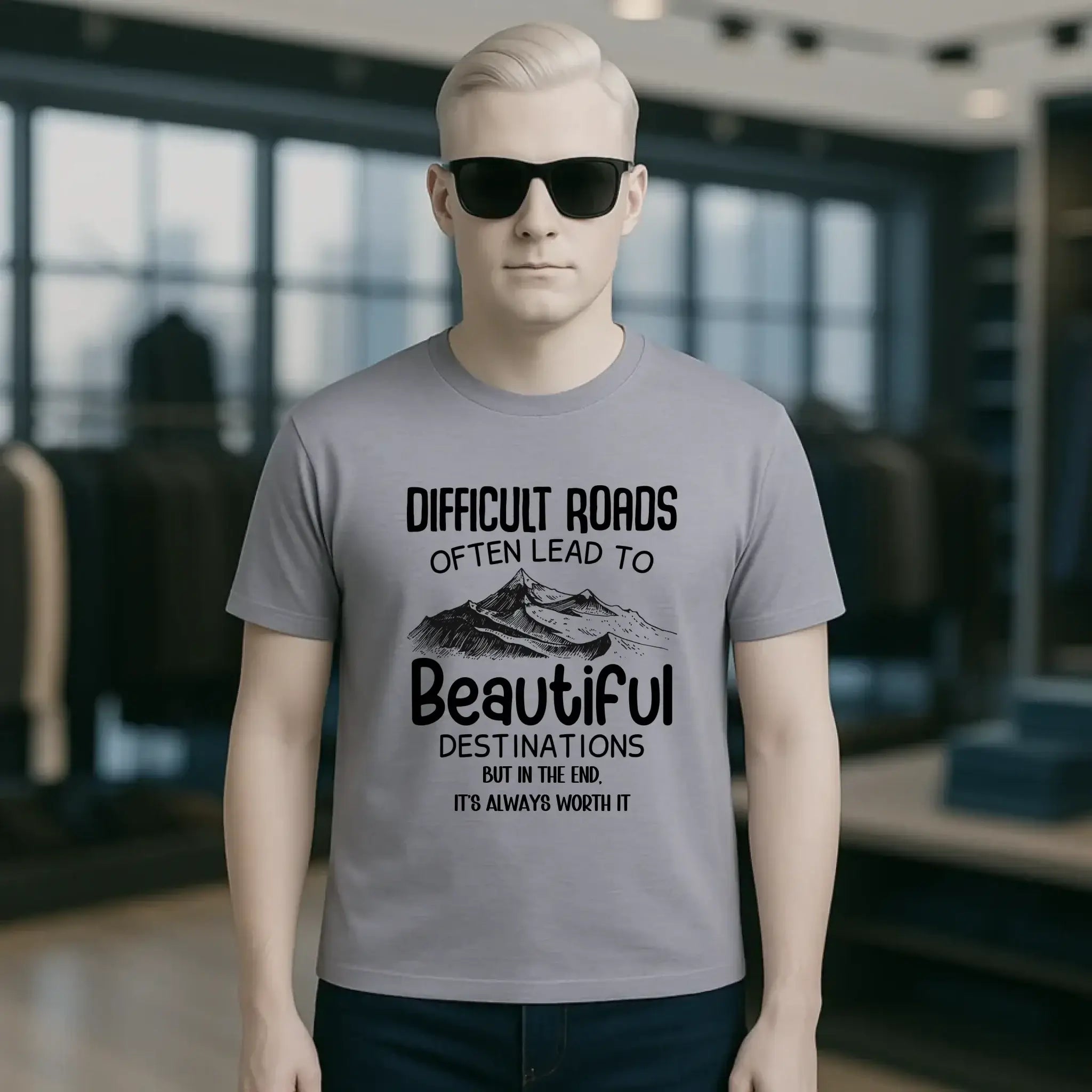 Beautiful destinations • Unisex Premium T-Shirt XS-5XL aus Bio-Baumwolle für Damen & Herren • Exklusivdesign • personalisiert