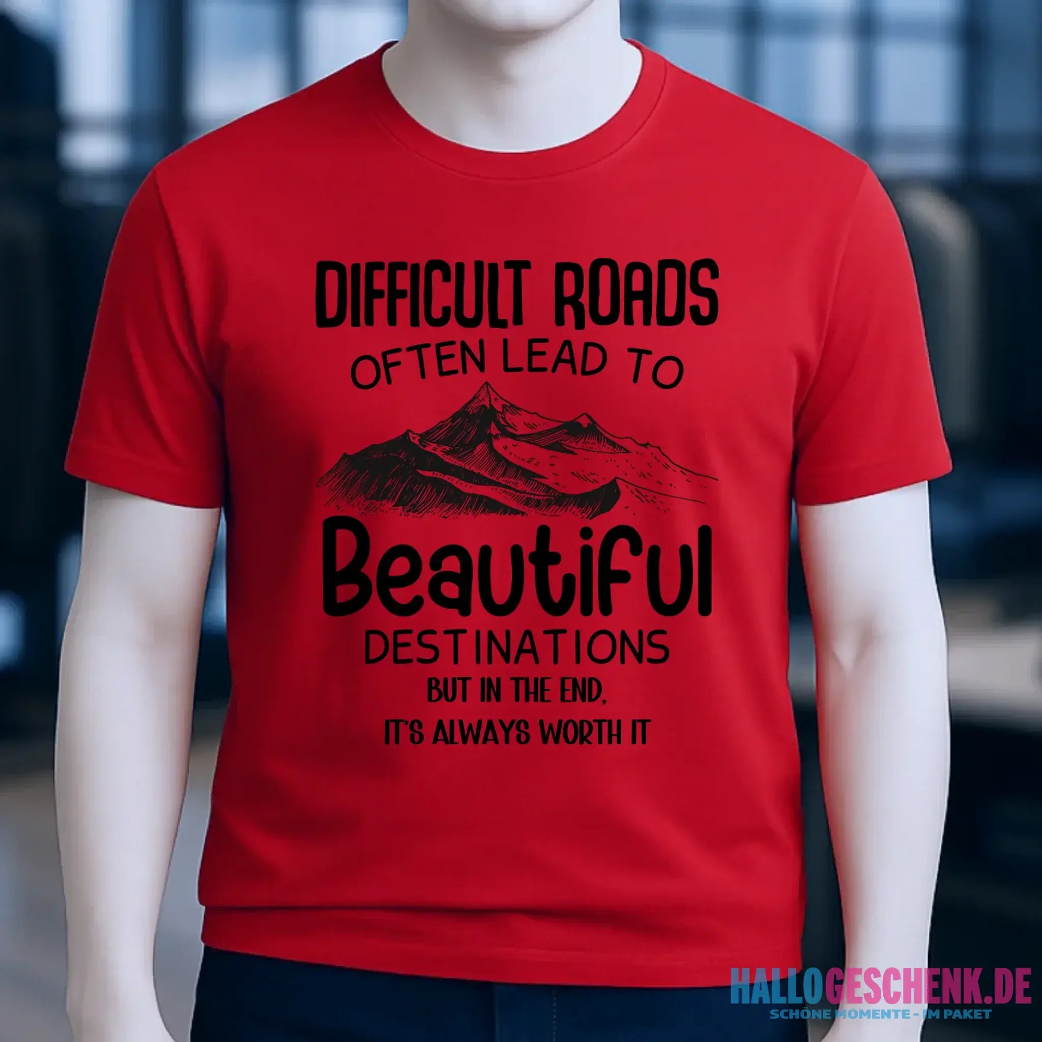 Beautiful destinations • Unisex Premium T-Shirt XS-5XL aus Bio-Baumwolle für Damen & Herren • Exklusivdesign • personalisiert