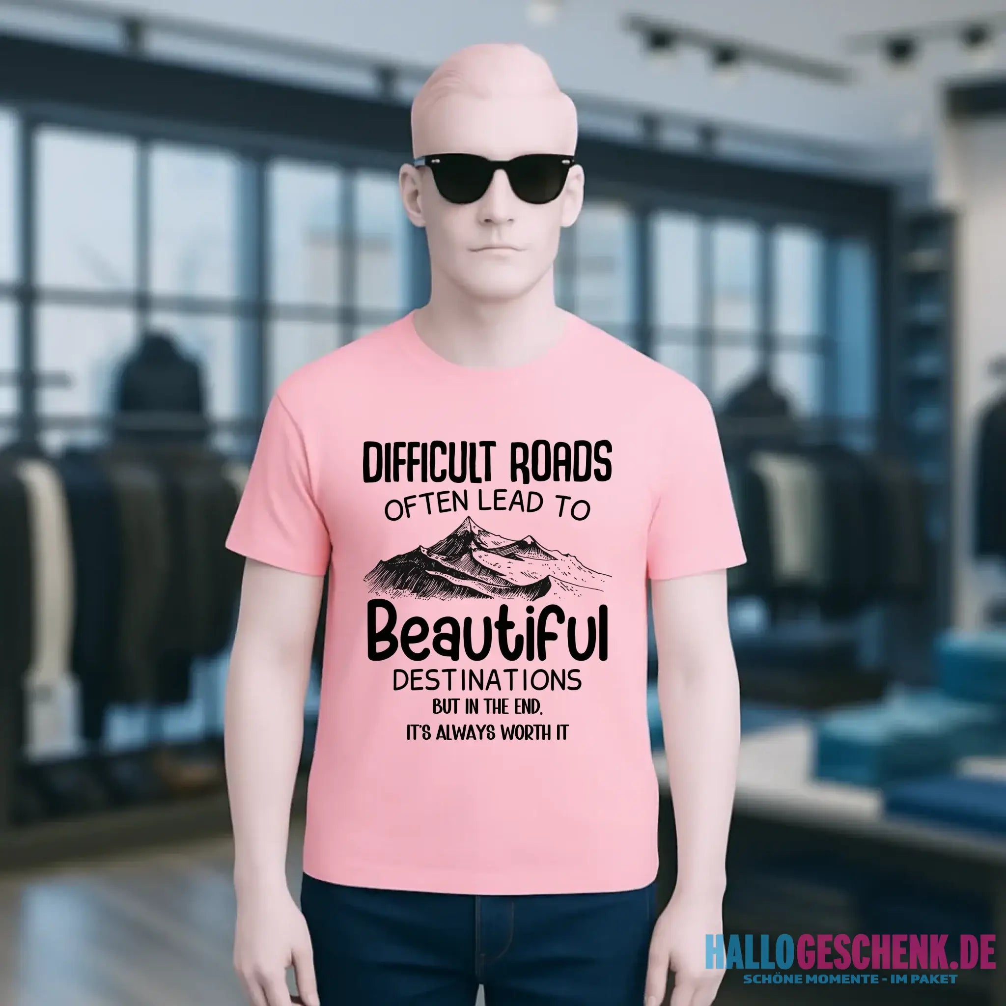 Beautiful destinations • Unisex Premium T-Shirt XS-5XL aus Bio-Baumwolle für Damen & Herren • Exklusivdesign • personalisiert