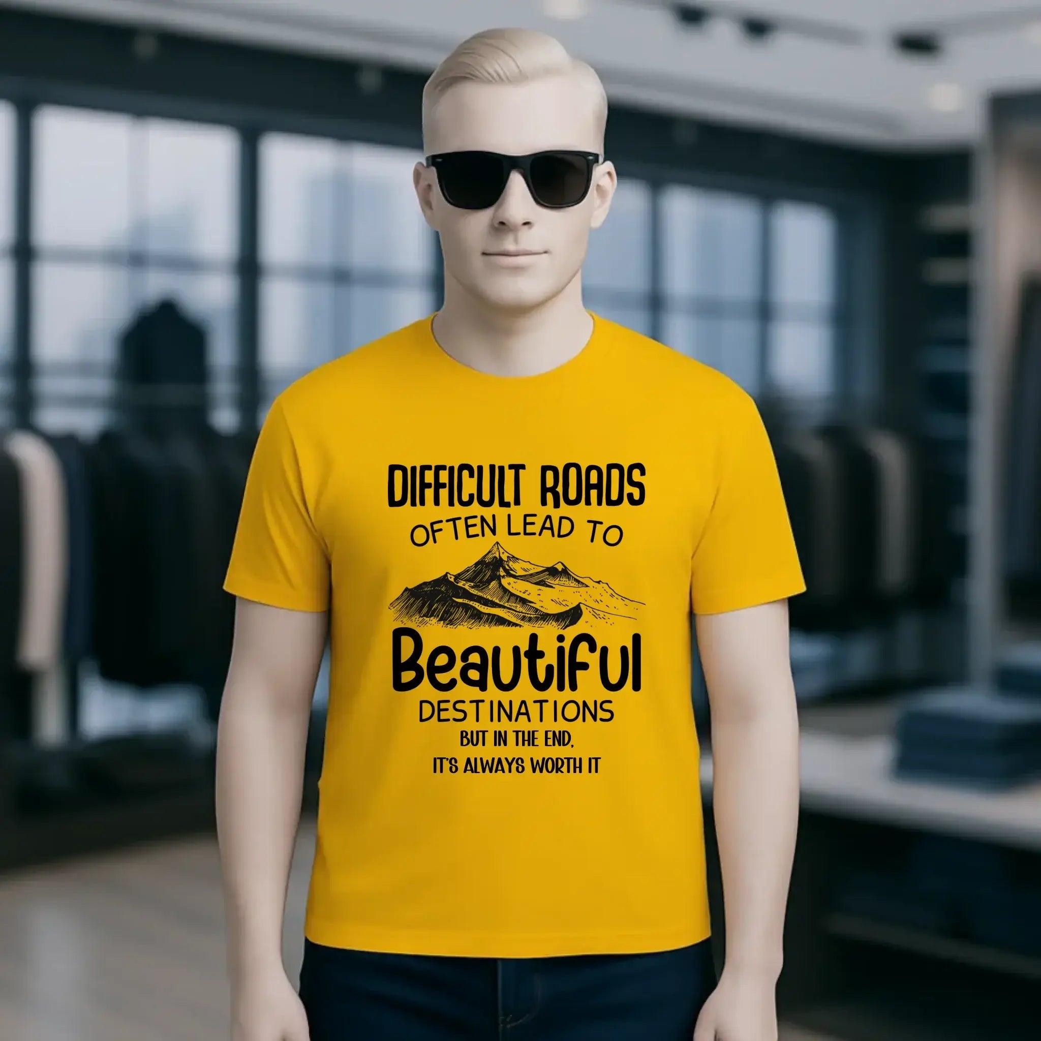 Beautiful destinations • Unisex Premium T-Shirt XS-5XL aus Bio-Baumwolle für Damen & Herren • Exklusivdesign • personalisiert