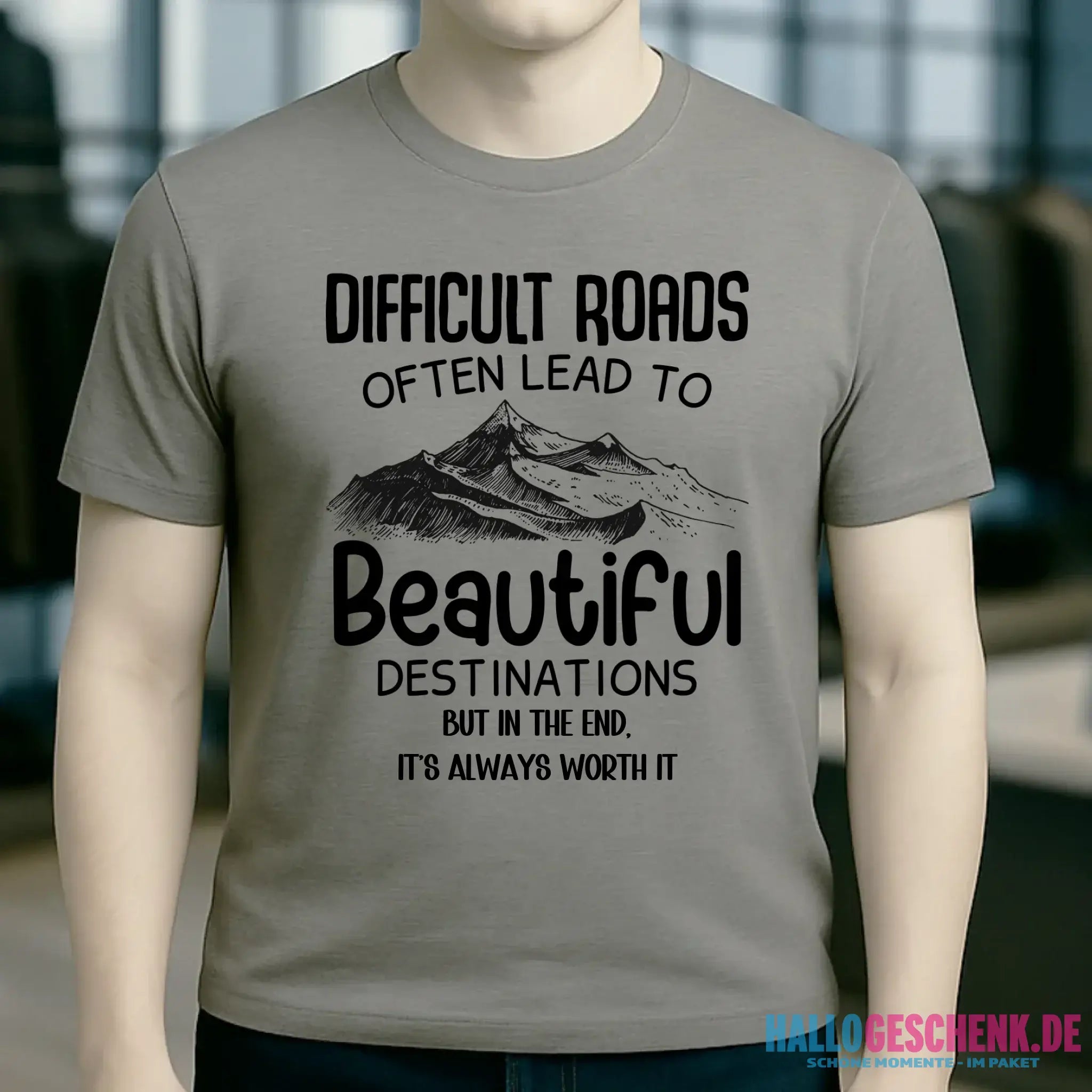 Beautiful destinations • Unisex Premium T-Shirt XS-5XL aus Bio-Baumwolle für Damen & Herren • Exklusivdesign • personalisiert