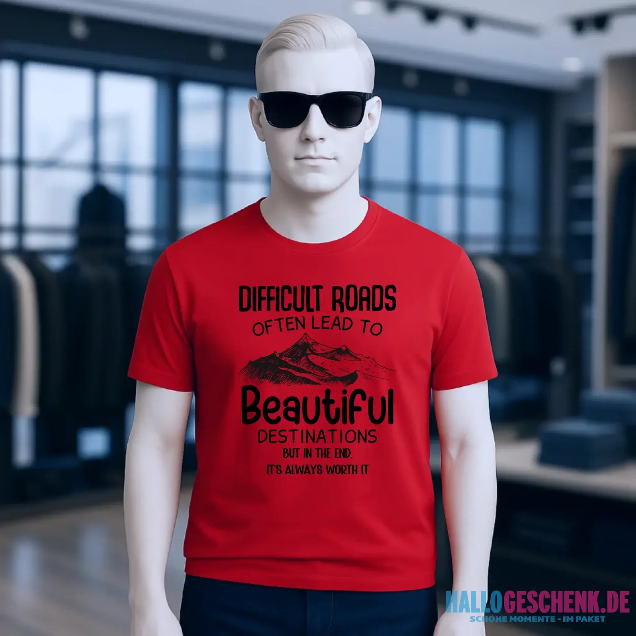 Beautiful destinations • Unisex Premium T-Shirt XS-5XL aus Bio-Baumwolle für Damen & Herren • Exklusivdesign • personalisiert