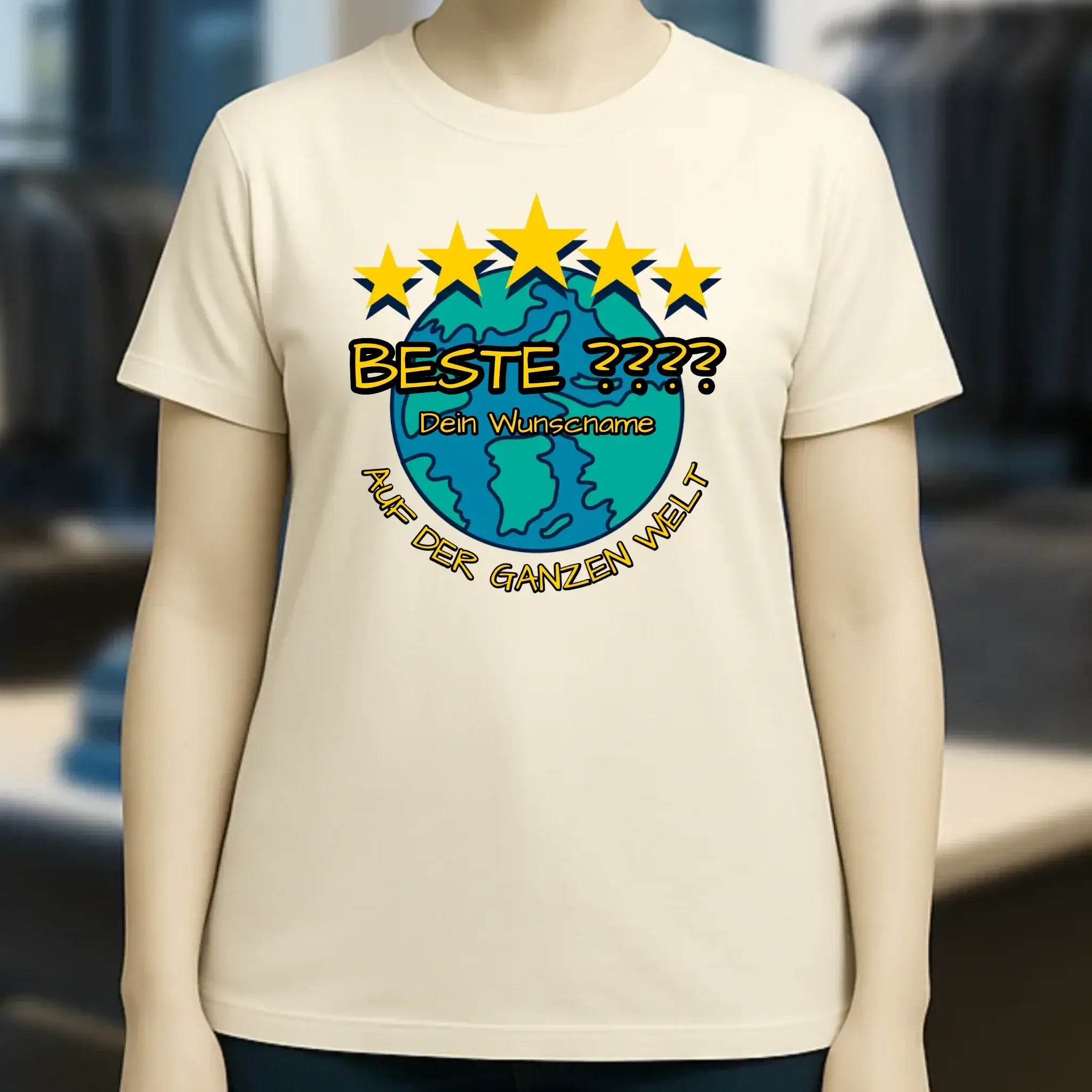 Best ??? Designer Beste Mama, Beste Oma, Traumfrau, Chef-Mechanikerin uvm. - Ladies Premium T-Shirt XS-2XL aus Bio-Baumwolle für Damen