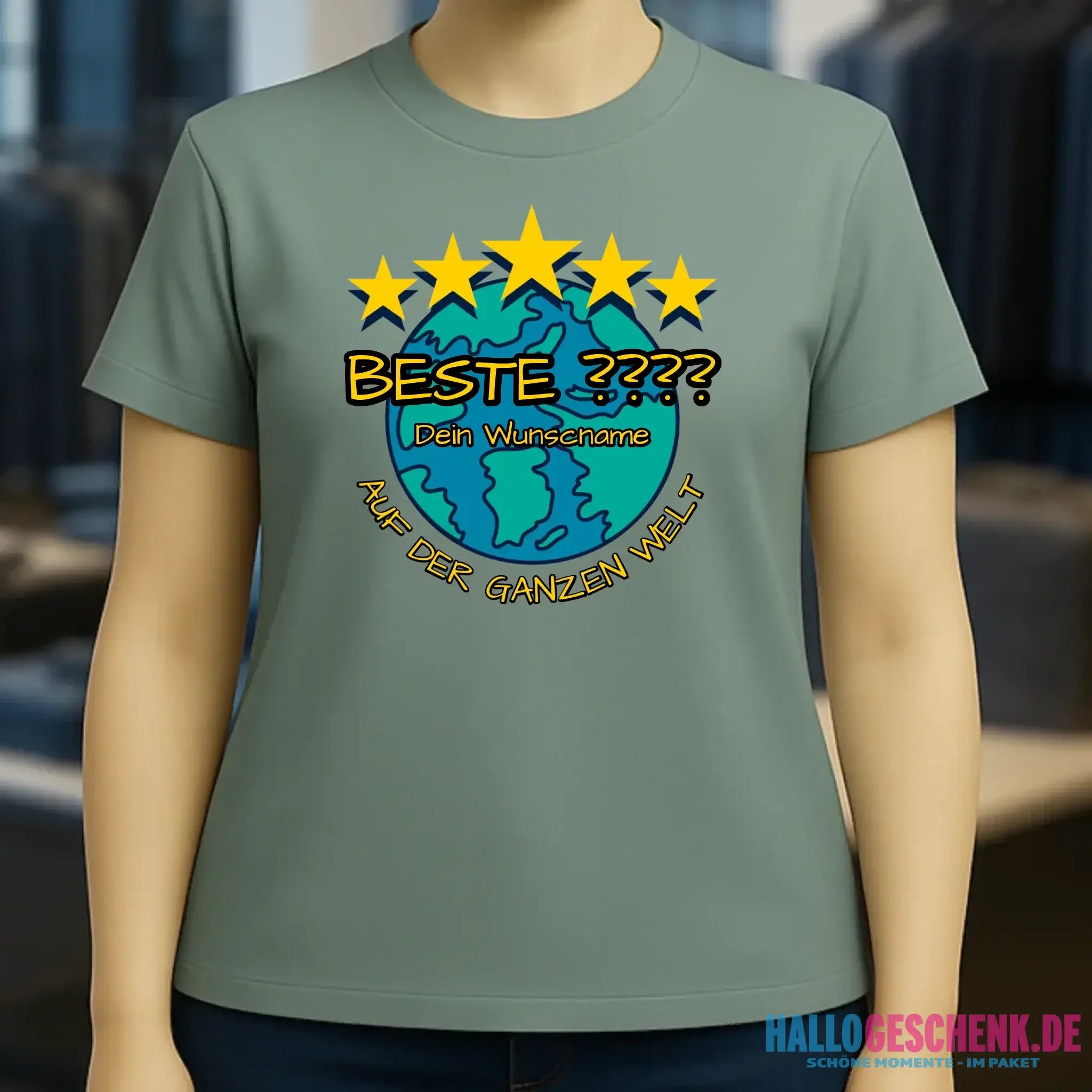Best ??? Designer Beste Mama, Beste Oma, Traumfrau, Chef-Mechanikerin uvm. - Ladies Premium T-Shirt XS-2XL aus Bio-Baumwolle für Damen