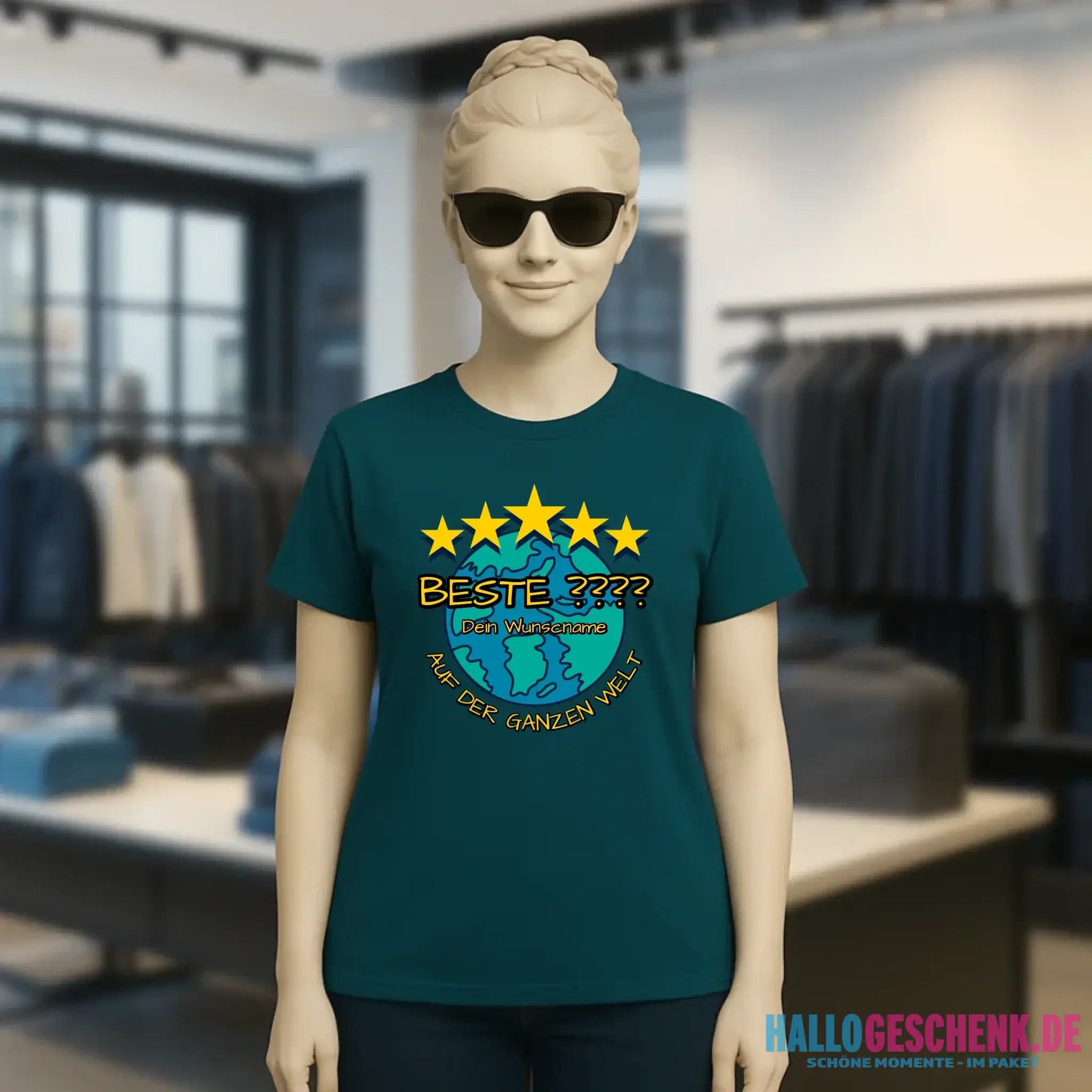 Best ??? Designer Beste Mama, Beste Oma, Traumfrau, Chef-Mechanikerin uvm. - Ladies Premium T-Shirt XS-2XL aus Bio-Baumwolle für Damen