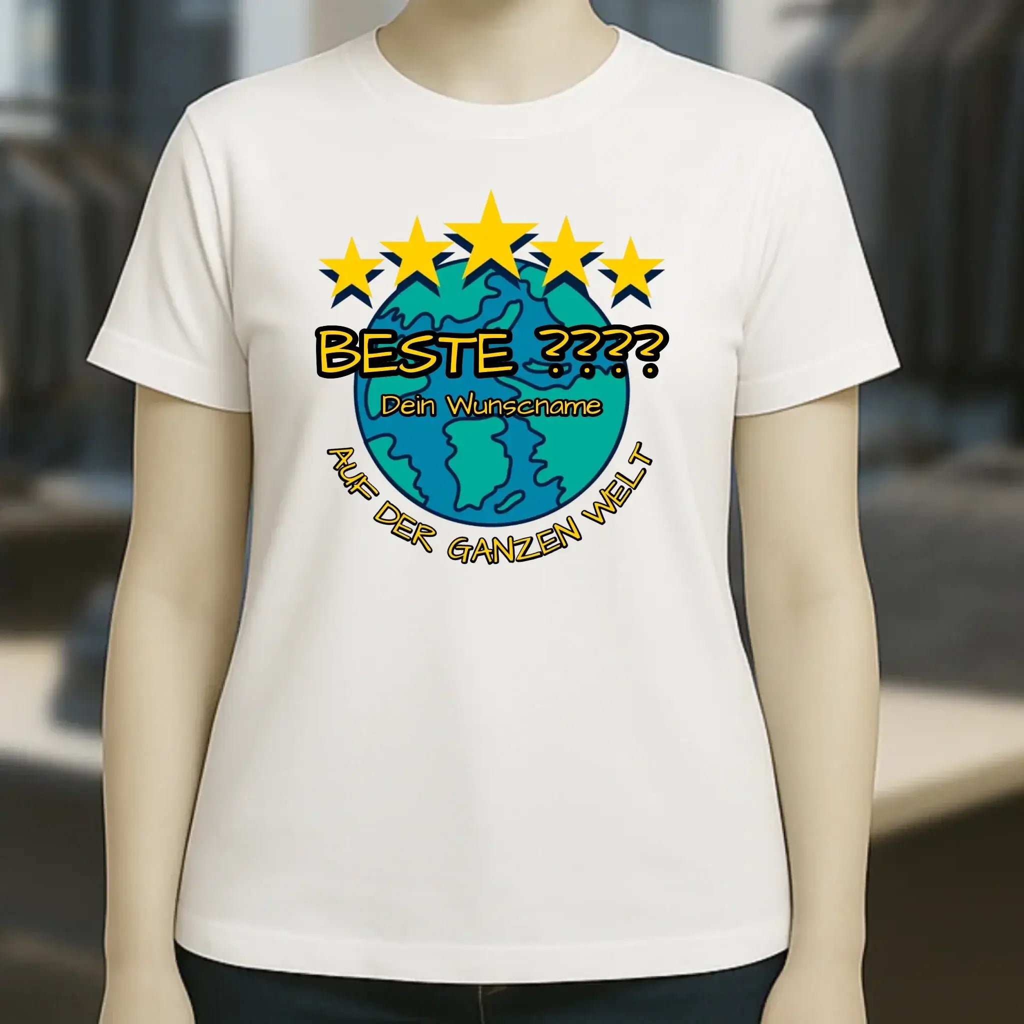 Best ??? Designer Beste Mama, Beste Oma, Traumfrau, Chef-Mechanikerin uvm. - Ladies Premium T-Shirt XS-2XL aus Bio-Baumwolle für Damen