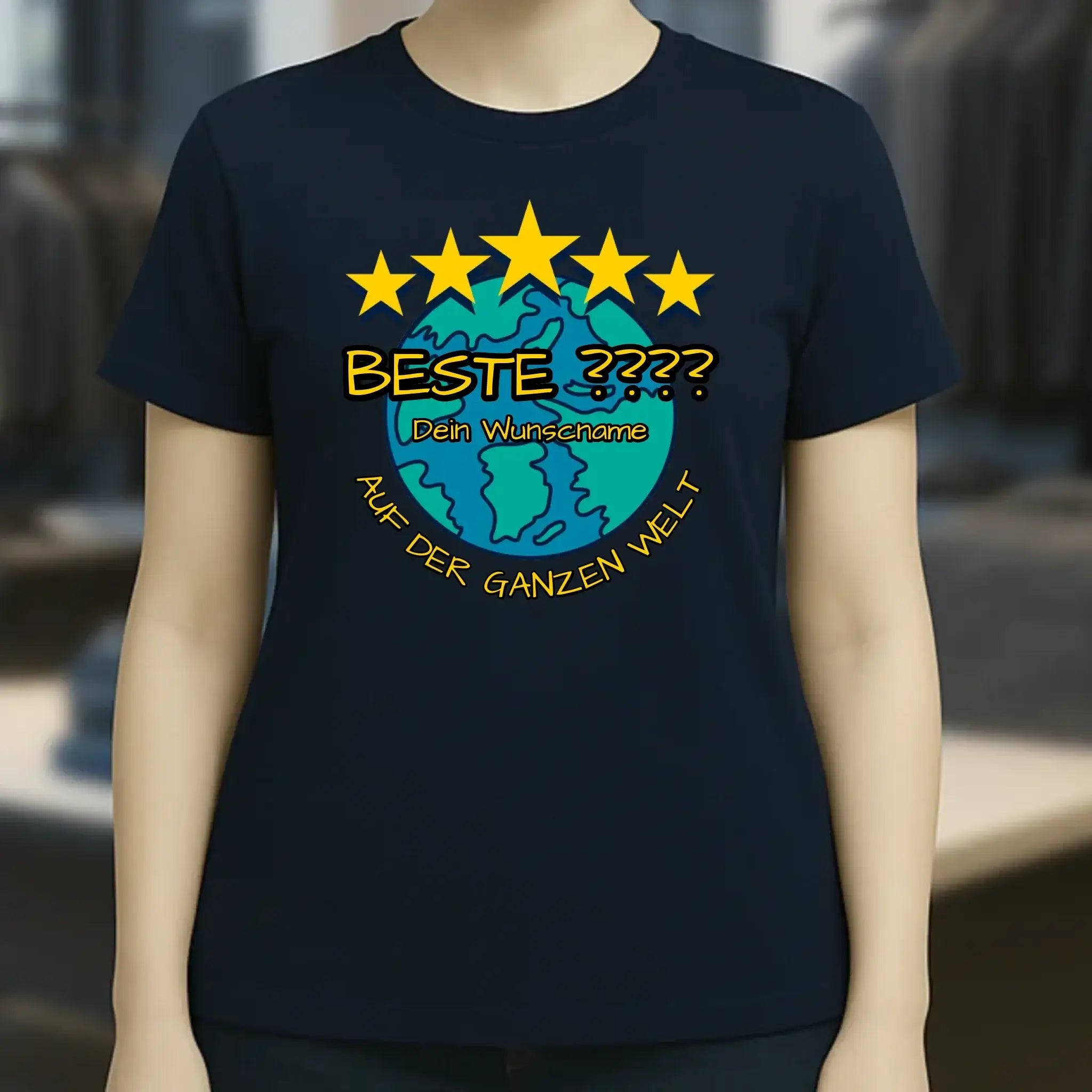 Best ??? Designer Beste Mama, Beste Oma, Traumfrau, Chef-Mechanikerin uvm. - Ladies Premium T-Shirt XS-2XL aus Bio-Baumwolle für Damen
