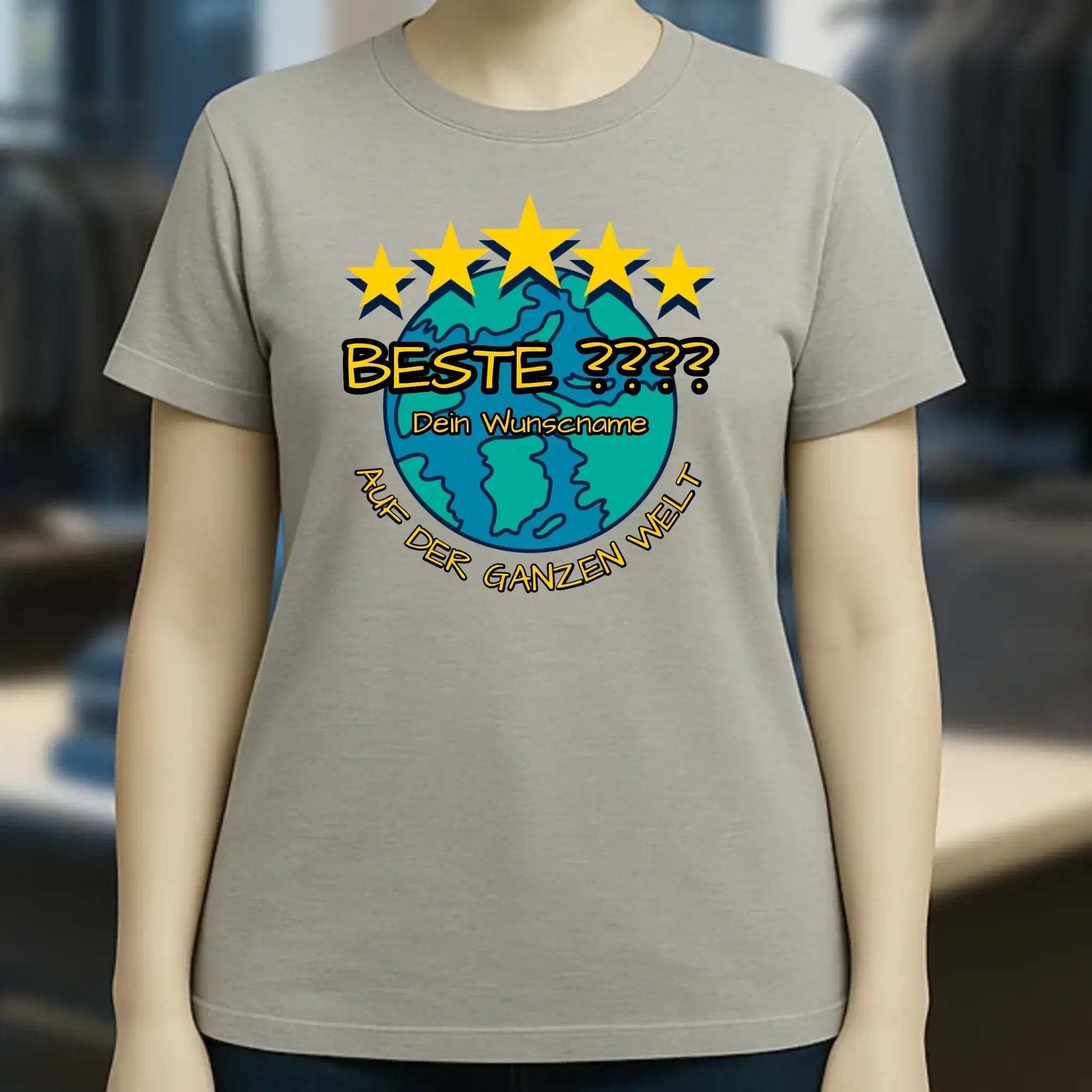 Best ??? Designer Beste Mama, Beste Oma, Traumfrau, Chef-Mechanikerin uvm. - Ladies Premium T-Shirt XS-2XL aus Bio-Baumwolle für Damen