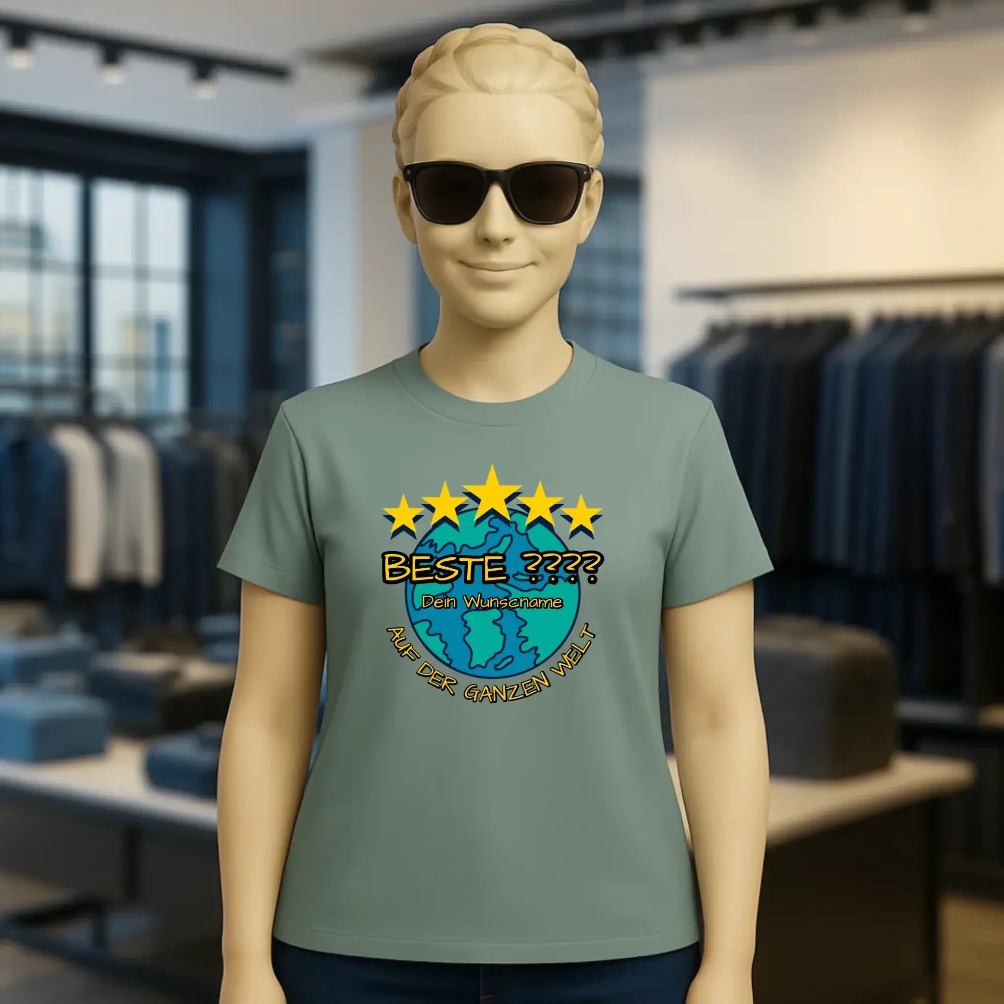 Best ??? Designer Beste Mama, Beste Oma, Traumfrau, Chef-Mechanikerin uvm. - Ladies Premium T-Shirt XS-2XL aus Bio-Baumwolle für Damen