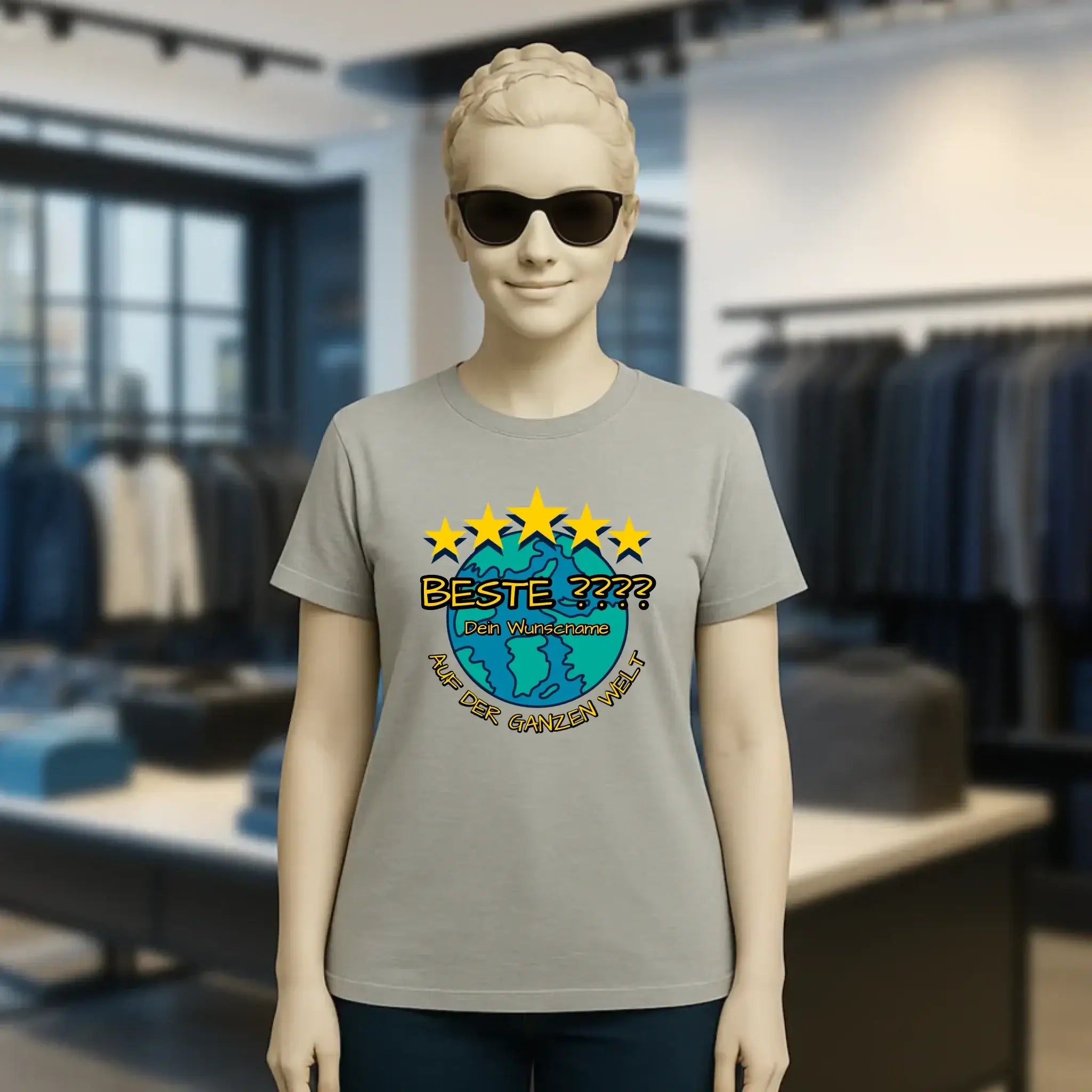 Best ??? Designer Beste Mama, Beste Oma, Traumfrau, Chef-Mechanikerin uvm. - Ladies Premium T-Shirt XS-2XL aus Bio-Baumwolle für Damen