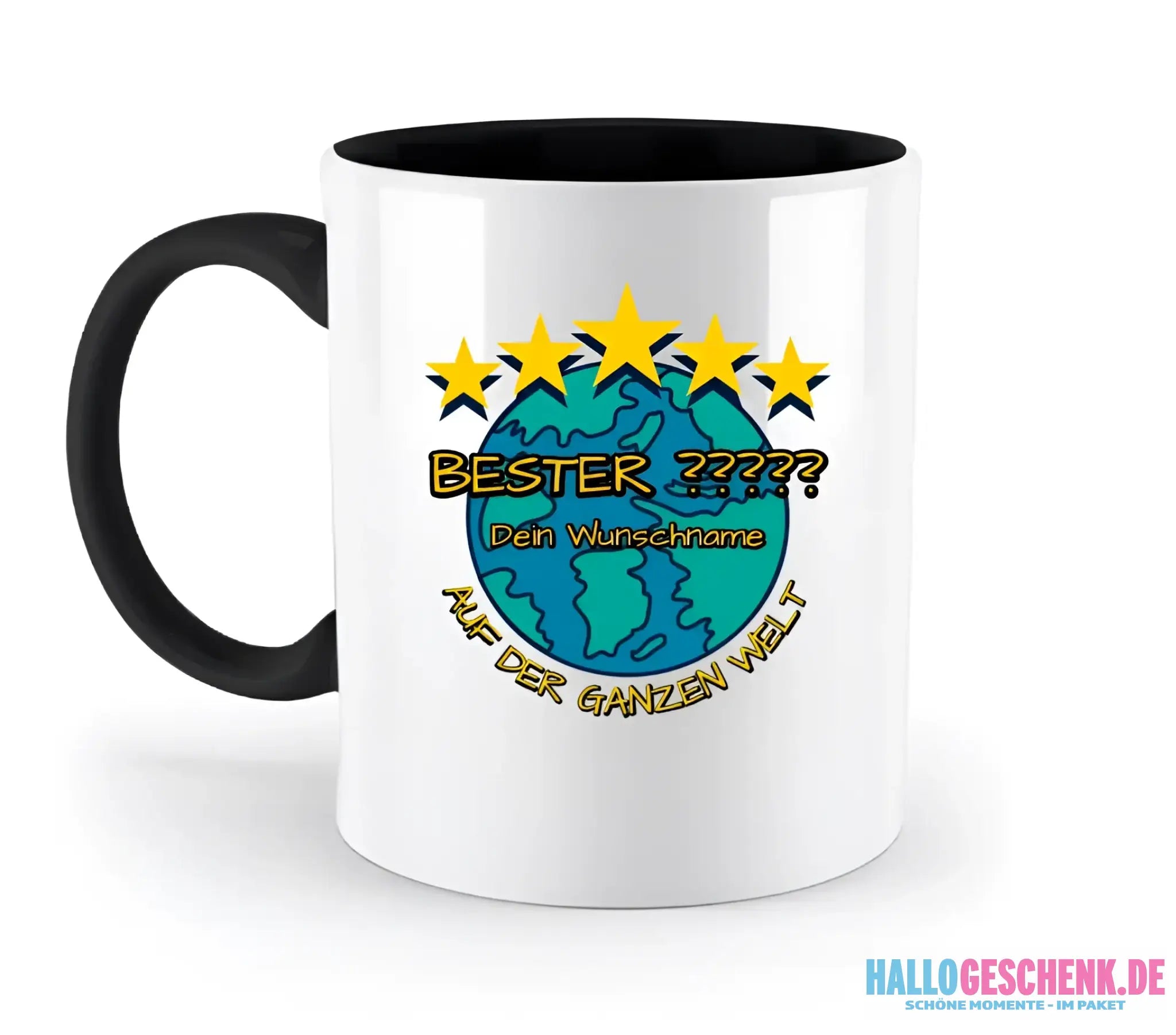 Best ??? Designer Beste Mama, Bester Papa, Traumfrau, Chef-Mechaniker uvm. - zweifarbige Tasse