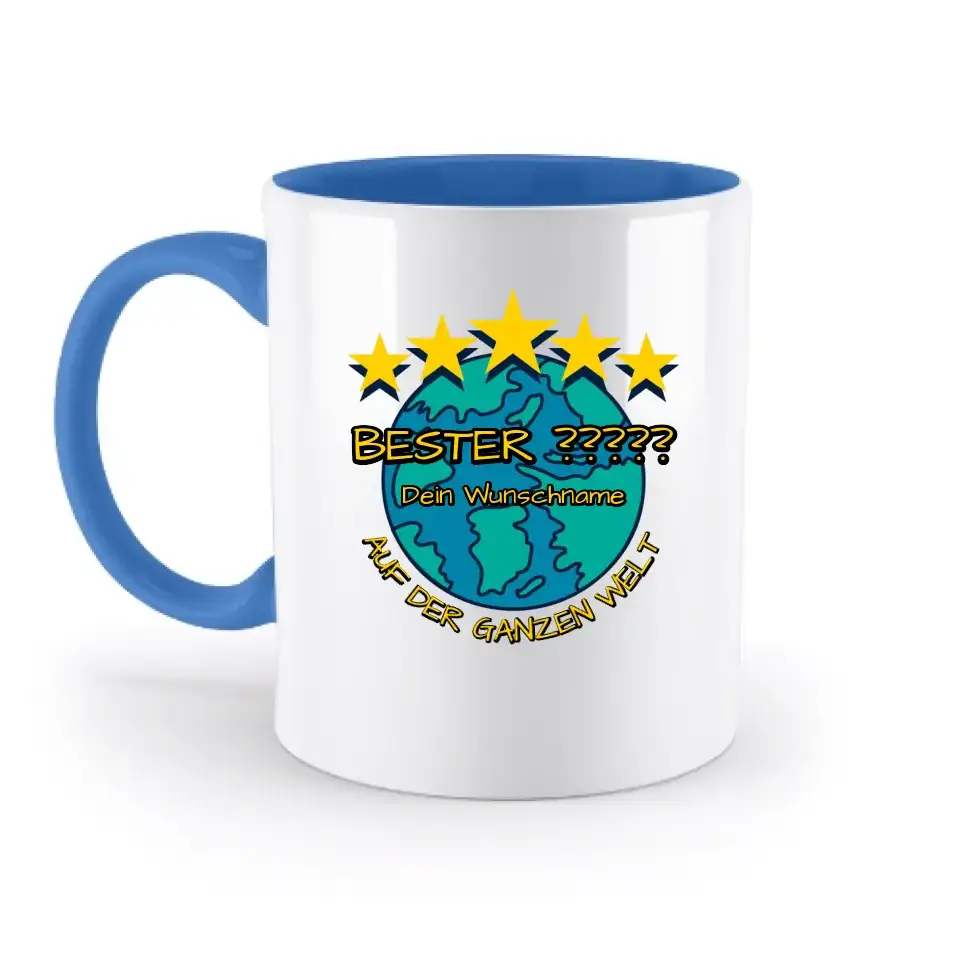 Best ??? Designer Beste Mama, Bester Papa, Traumfrau, Chef-Mechaniker uvm. - zweifarbige Tasse