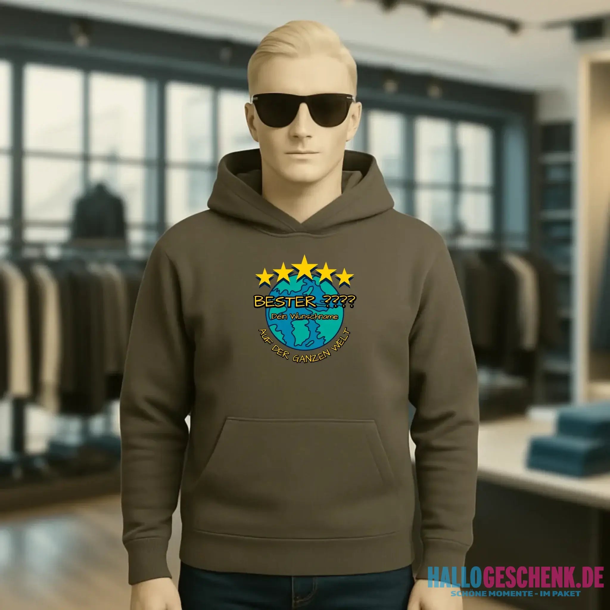 Best ??? Designer Beste Mama, Bester Papa, Traumfrau, Chef-Mechaniker uvm. - Unisex Premium Hoodie XS-5XL aus Bio-Baumwolle für Damen & Herren