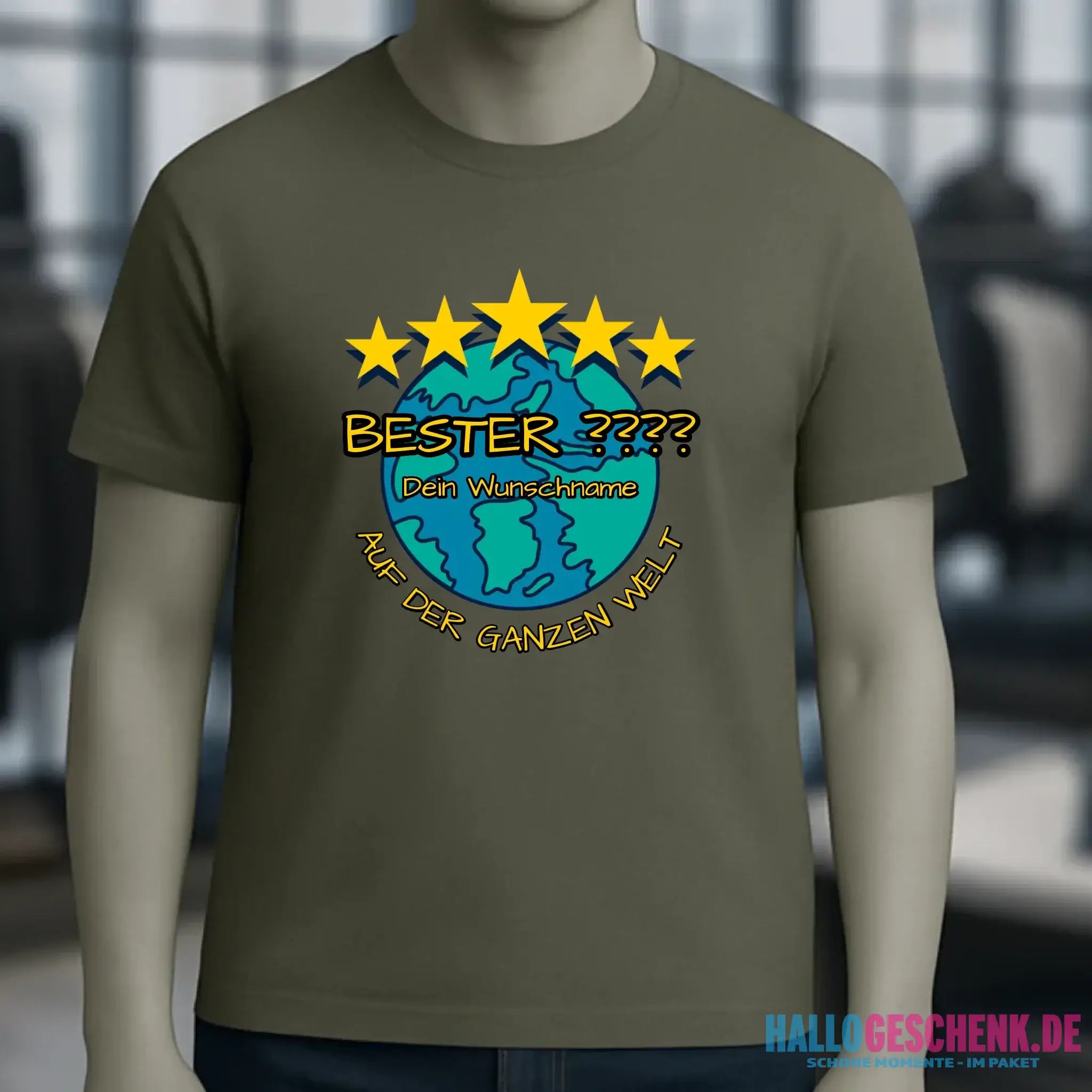 Best ??? Designer Beste Mama, Bester Papa, Traumfrau, Chef-Mechaniker uvm. - Unisex Premium T-Shirt XS-5XL aus Bio-Baumwolle