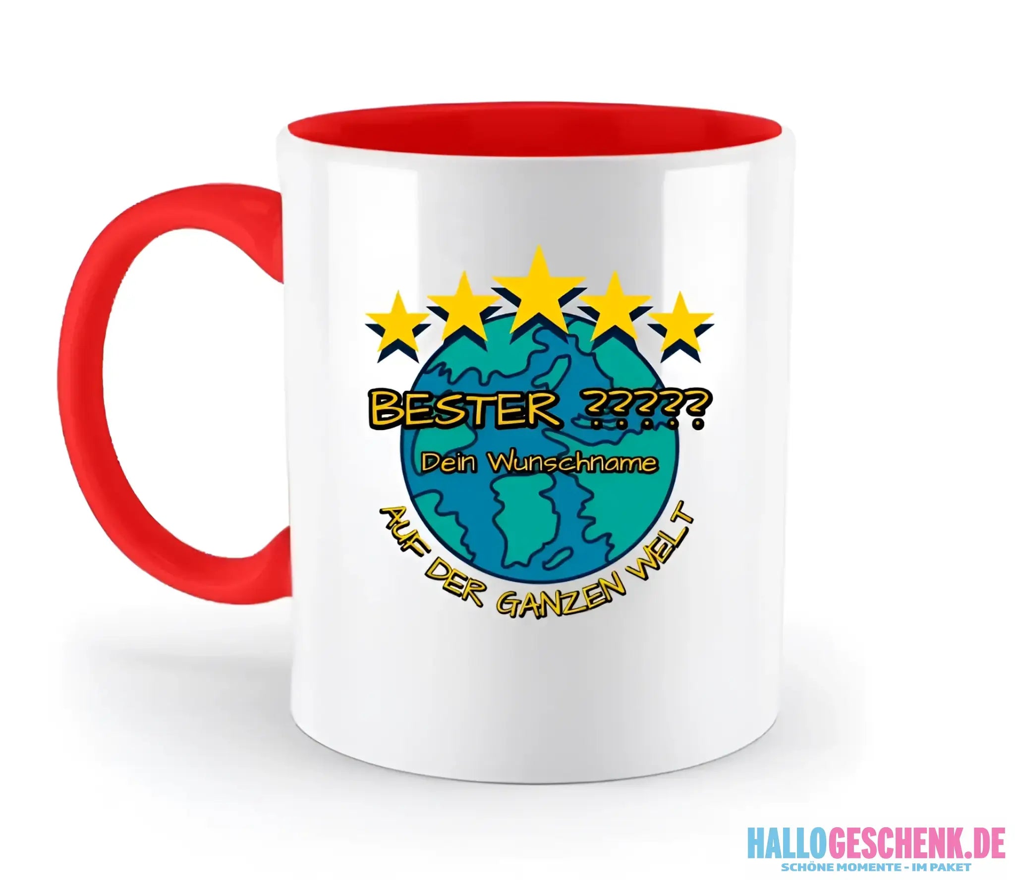 Best ??? Designer Beste Mama, Bester Papa, Traumfrau, Chef-Mechaniker uvm. - zweifarbige Tasse