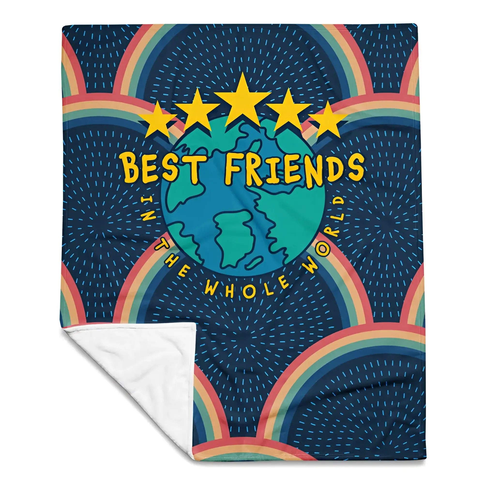 Best friends (Beste Freunde) • Kuscheldecke / Tagesdecke - Kuscheldecken