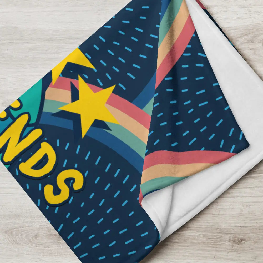 Best friends (Beste Freunde) • Kuscheldecke / Tagesdecke - Kuscheldecken