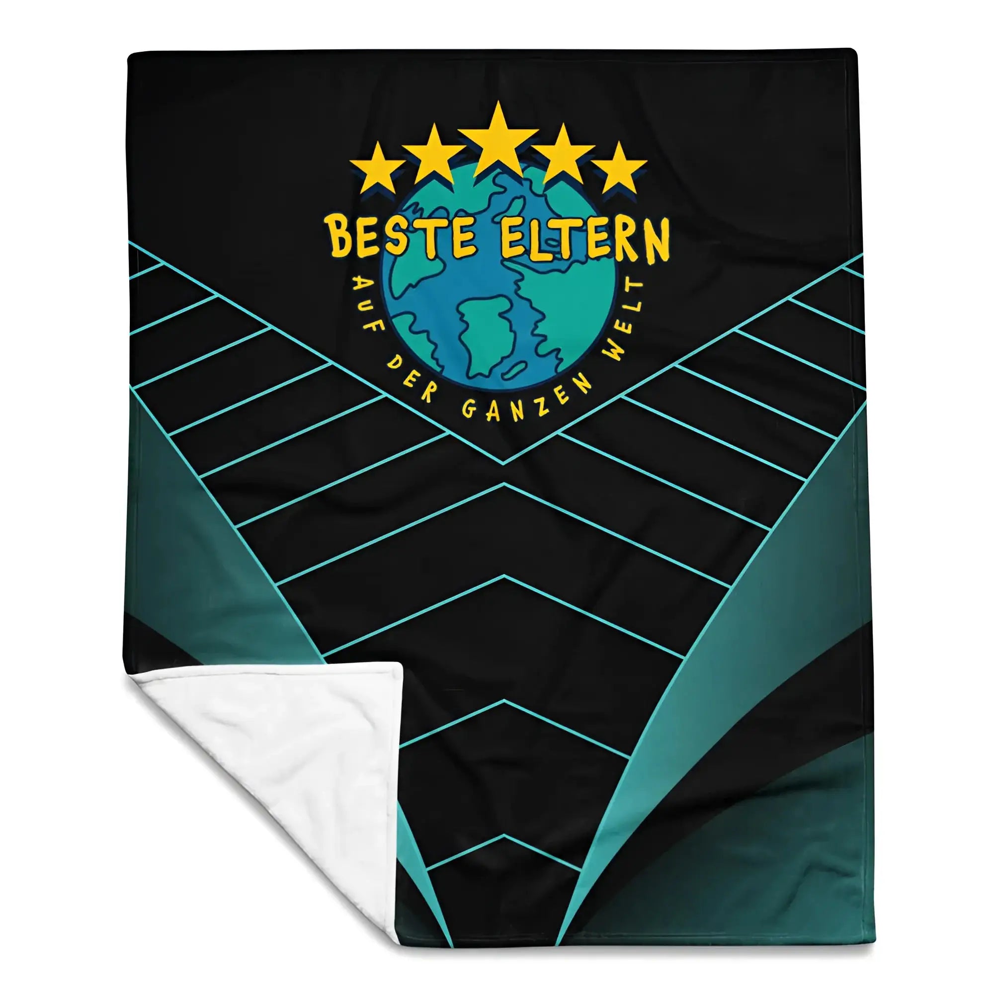 Beste Eltern - auf der ganzen Welt! • Kuscheldecke / Tagesdecke - Kuscheldecken