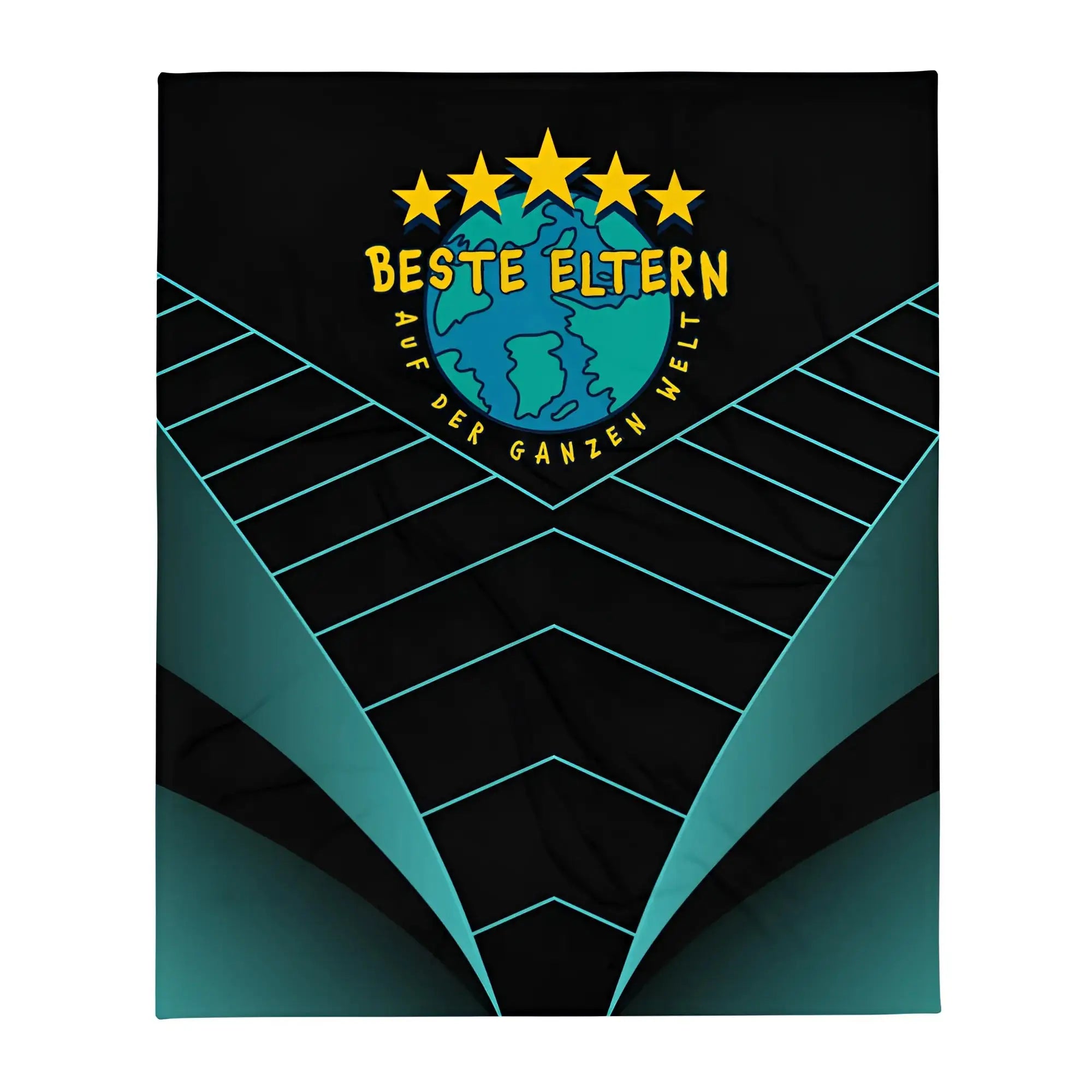 Beste Eltern - auf der ganzen Welt! • Kuscheldecke / Tagesdecke - Kuscheldecken