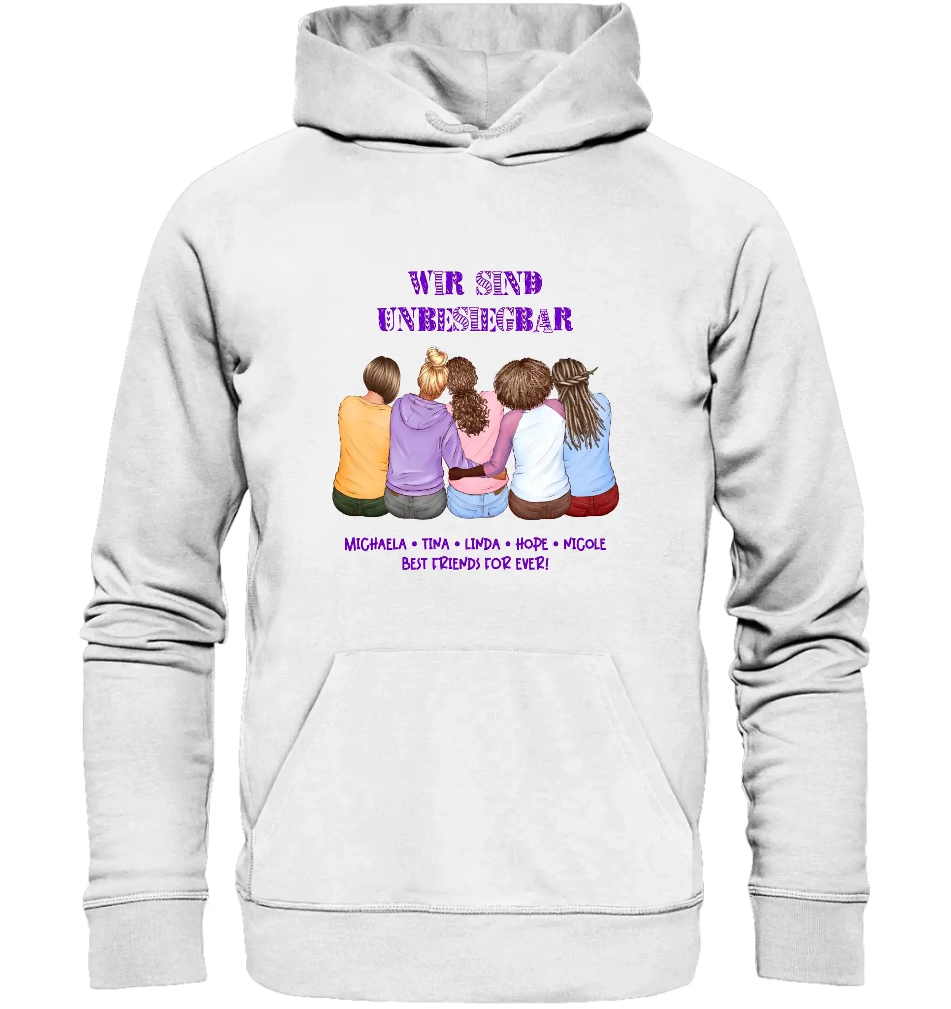 HalloGeschenk.de front-organic-hoodie-f8f8f8-1116x