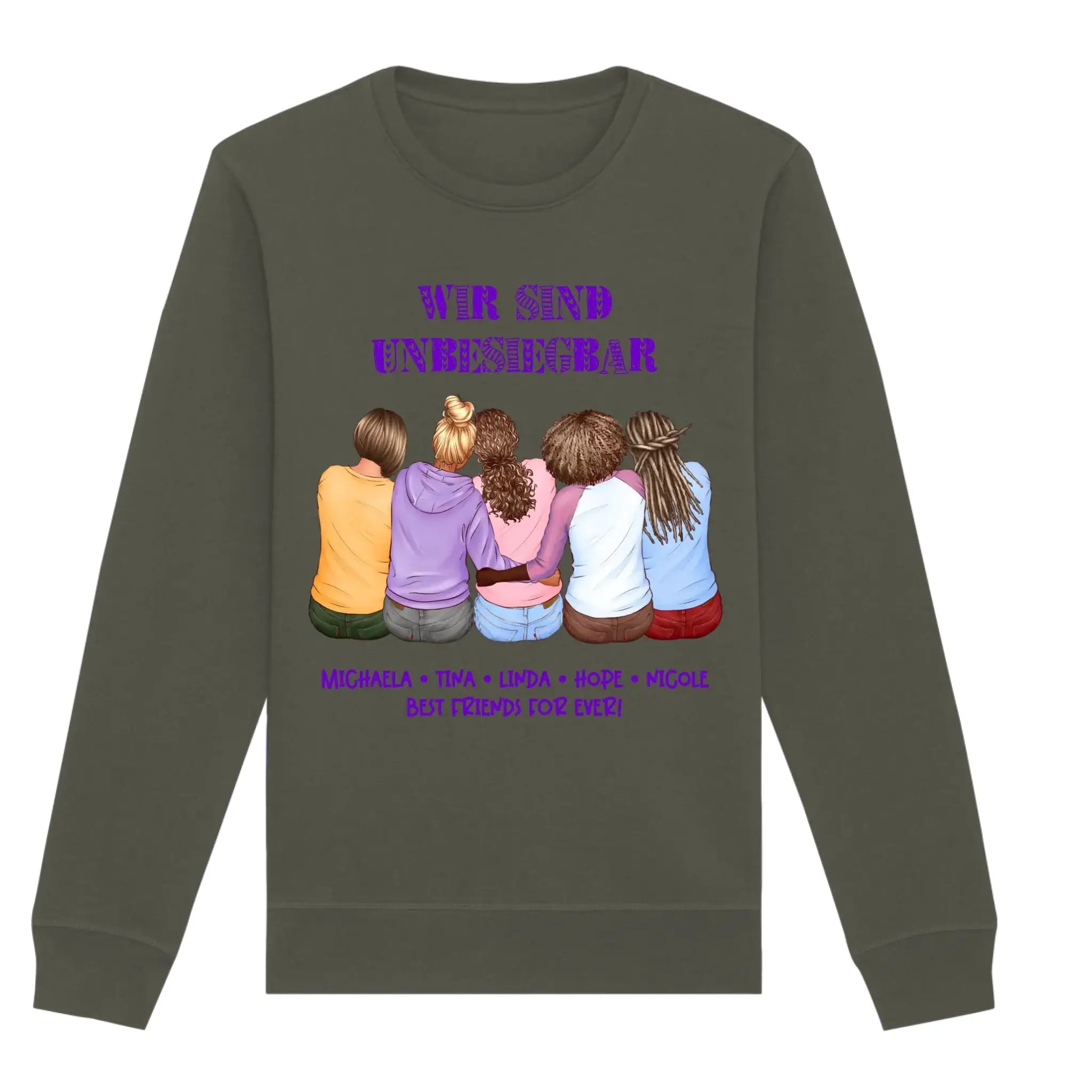 front-organic-basic-unisex-sweatshirt-khaki-206-2000x