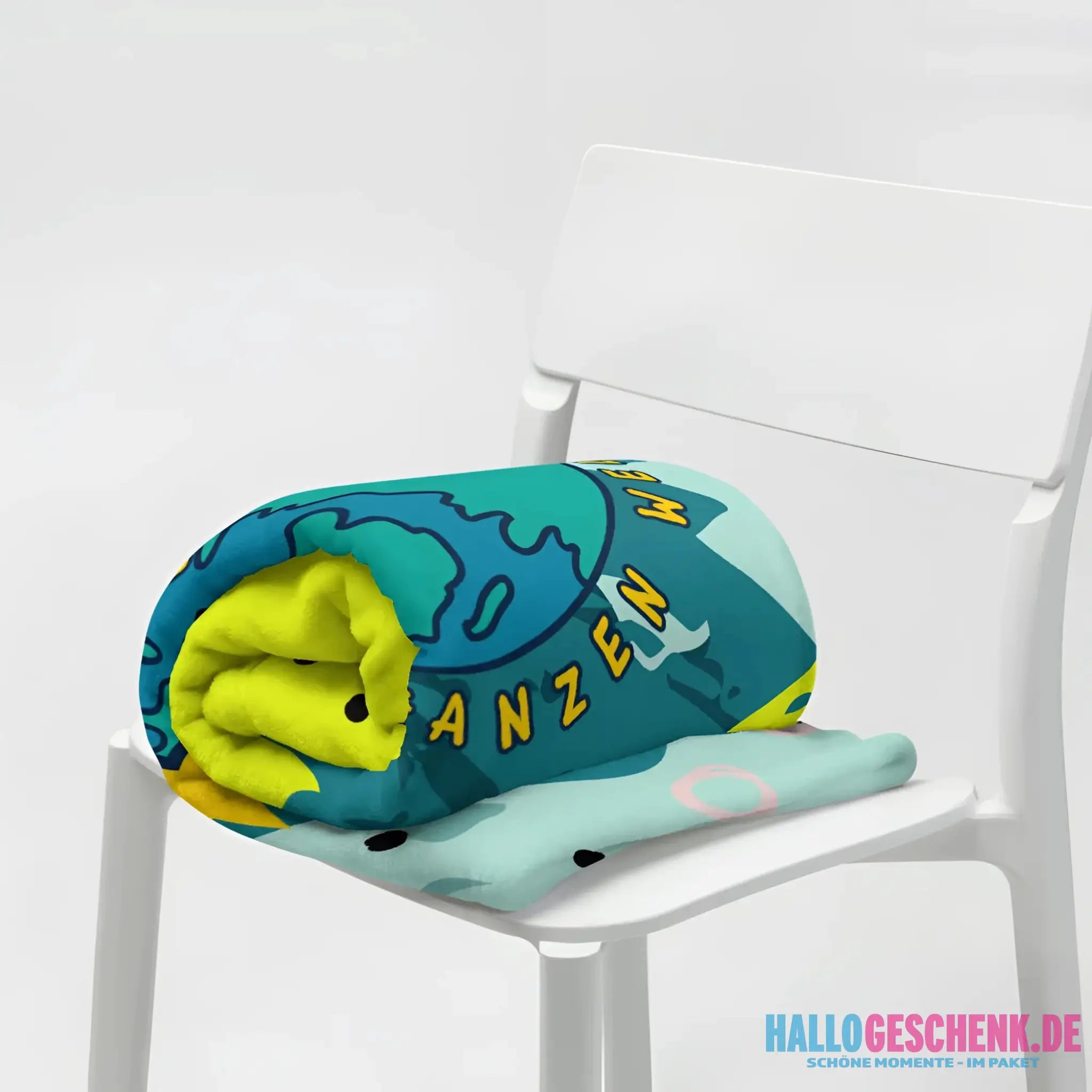 Beste Mama - auf der ganzen Welt! • Kuscheldecke / Tagesdecke - Kuscheldecken