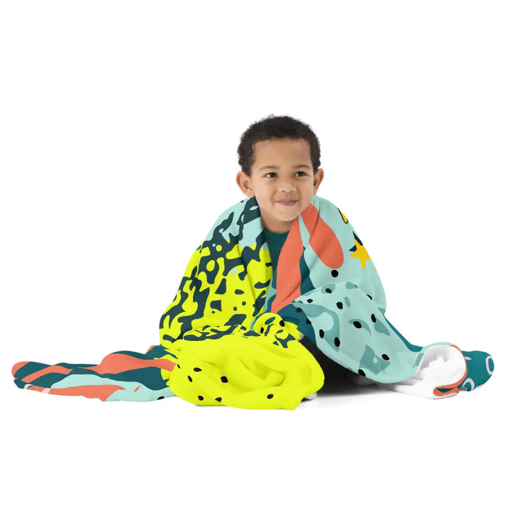 Beste Mama - auf der ganzen Welt! • Kuscheldecke / Tagesdecke - Kuscheldecken