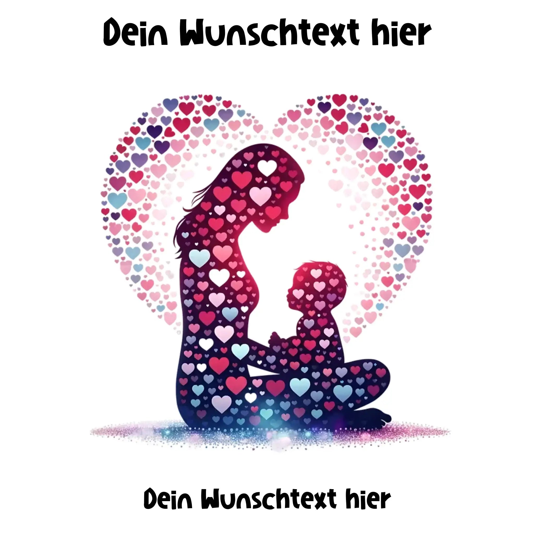 Beste Mama Wunschtext • mehrere Artikel • ’Statement-Collection’ • Mein Motiv • Untersetzer / Standard / Viereckig