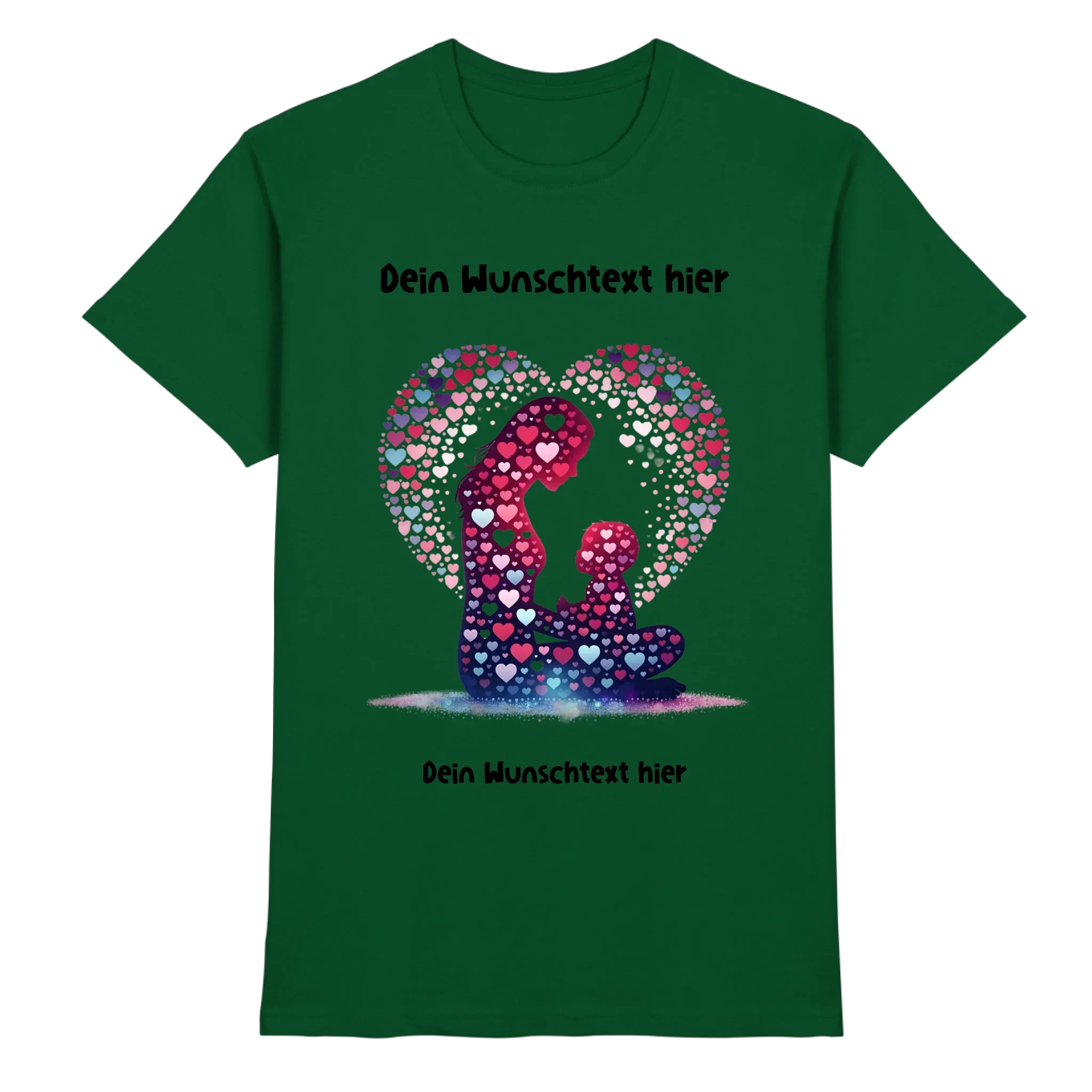 Beste Mama Wunschtext • mehrere Artikel • ’Statement-Collection’ • Mein Motiv • Premium Herren T-Shirt / Bottle-Green