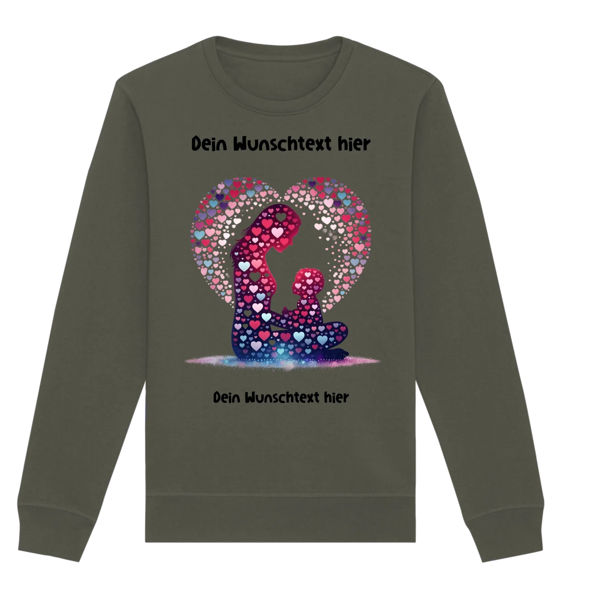 Beste Mama Wunschtext • mehrere Artikel • ’Statement-Collection’ • Mein Motiv • Unisex Sweatshirt • Bio Premium Plus