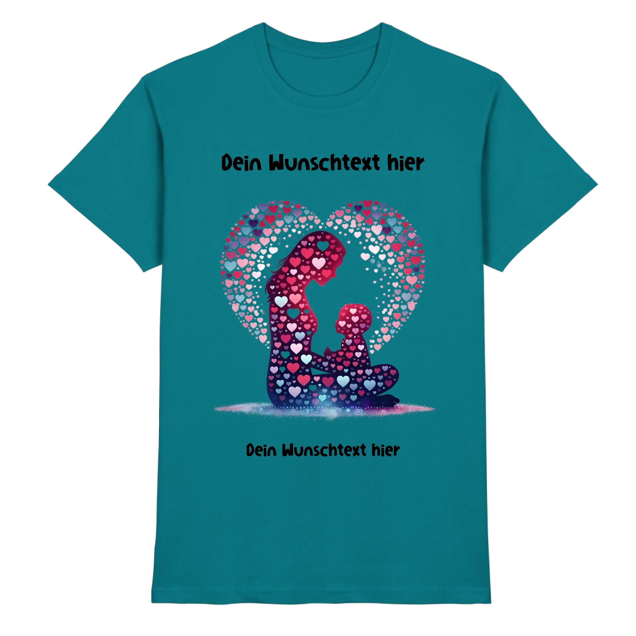 Beste Mama Wunschtext • mehrere Artikel • ’Statement-Collection’ • Mein Motiv • Premium Herren T-Shirt / Diva-Blue / XS