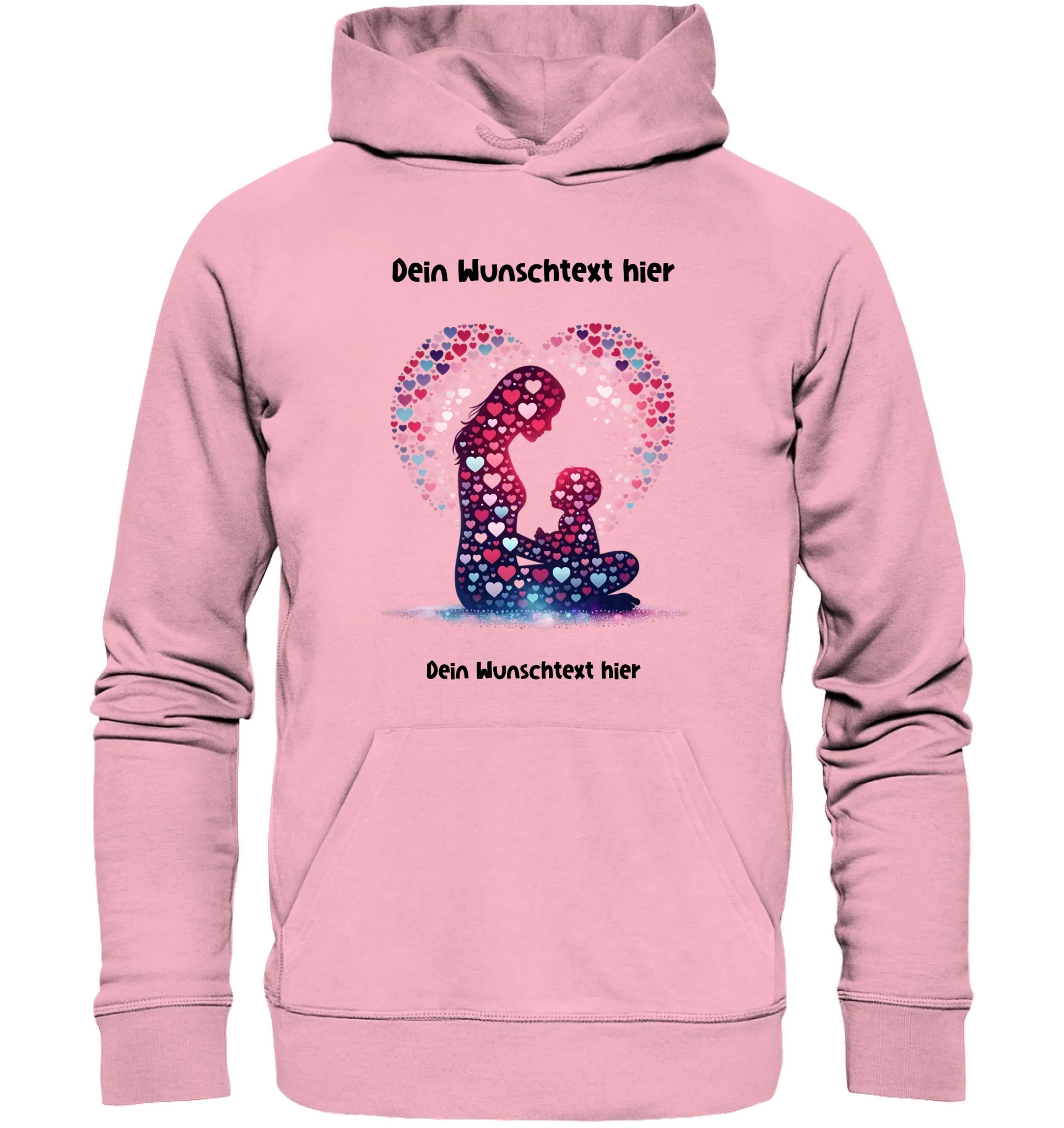 Beste Mama Wunschtext • mehrere Artikel • ’Statement-Collection’ • Mein Motiv • Unisex Hoodie • Bio Premium Plus