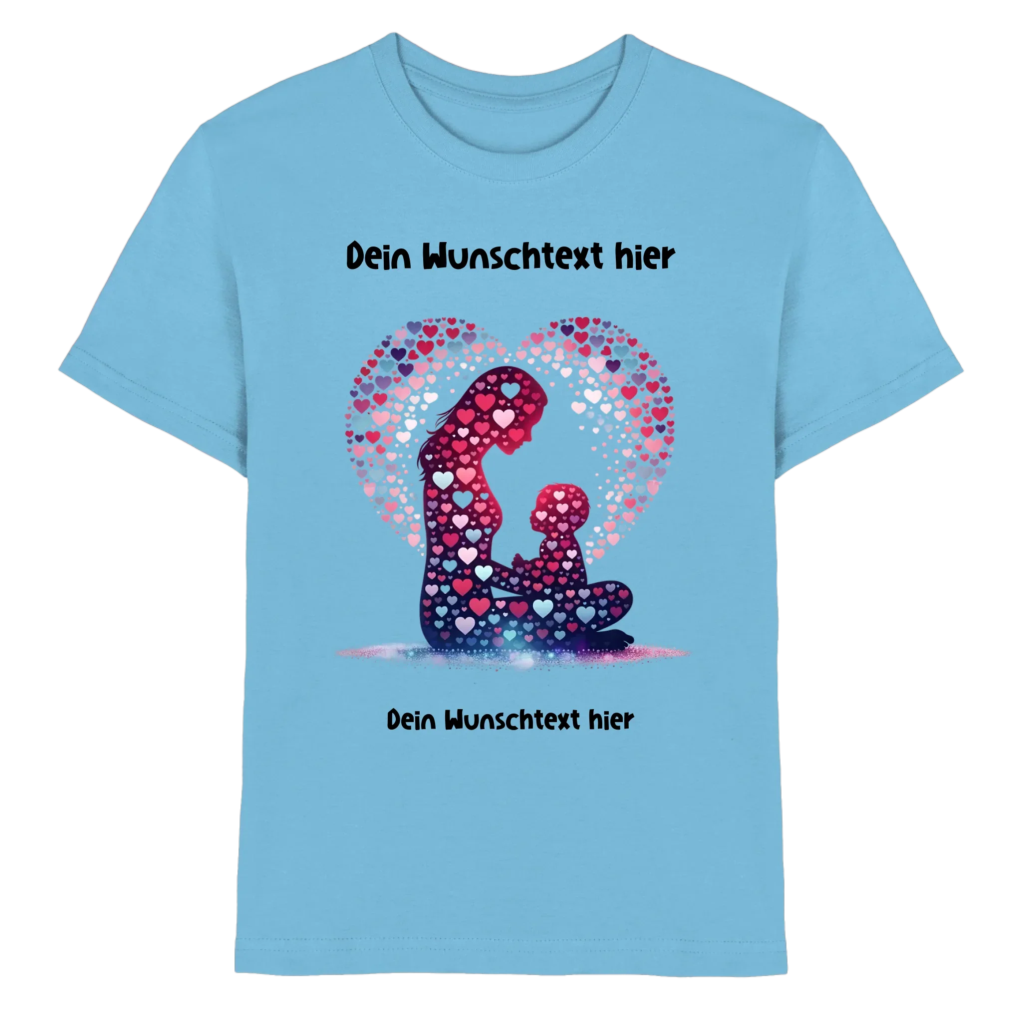 Beste Mama Wunschtext • mehrere Artikel • ’Statement-Collection’ • Mein Motiv • Premium Kinder T-Shirt / Sky-Blue
