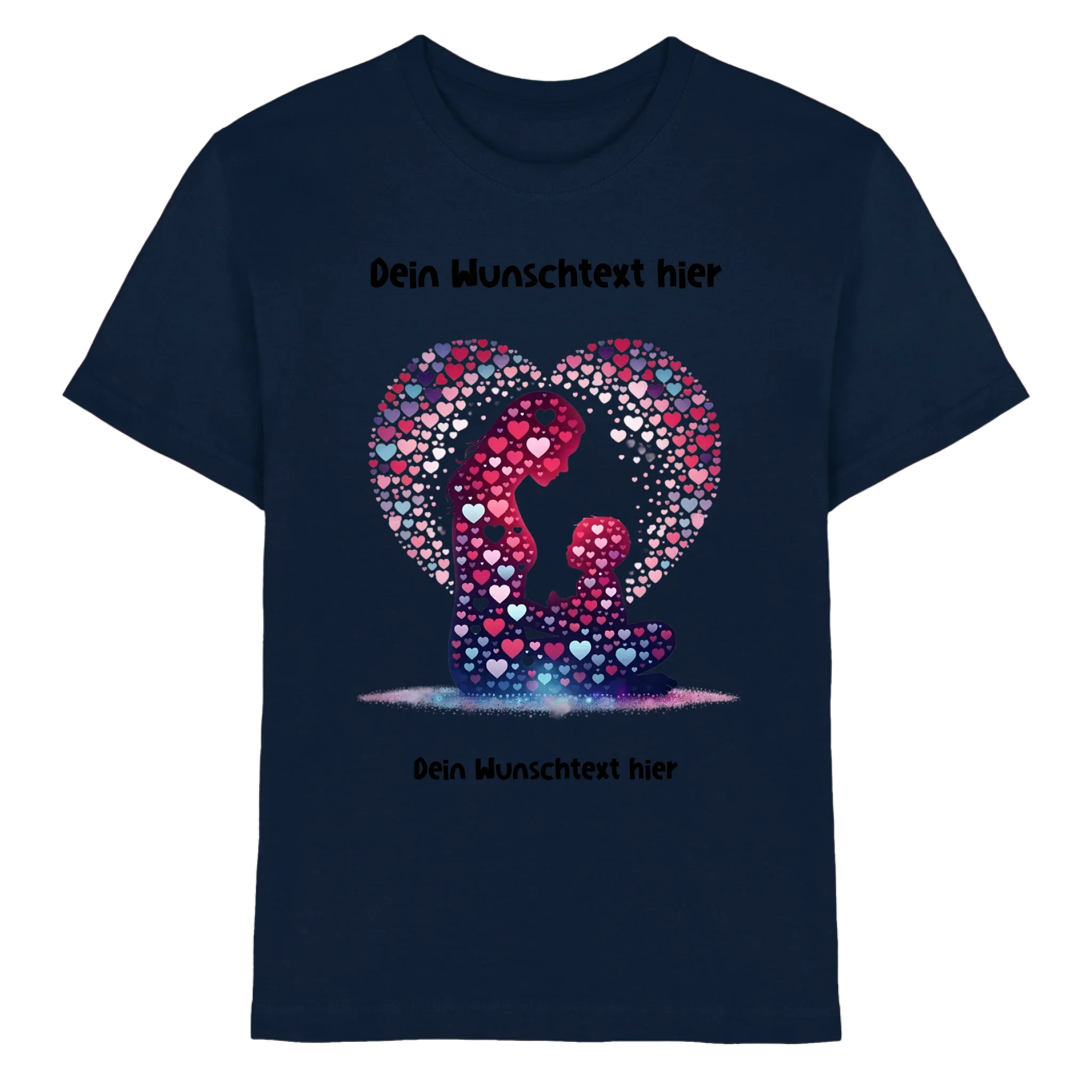 Beste Mama Wunschtext • mehrere Artikel • ’Statement-Collection’ • Mein Motiv • Premium Kinder T-Shirt / Navy / 12/14