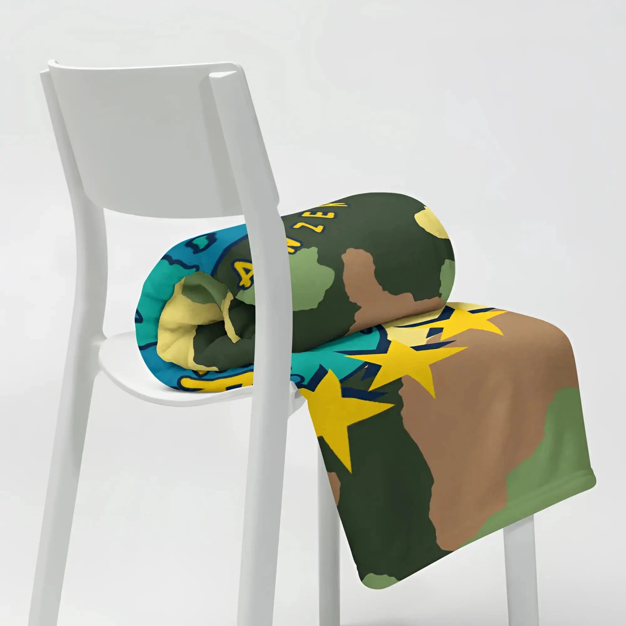 Bester Papa - auf der ganzen Welt! • Kuscheldecke / Tagesdecke - Kuscheldecken