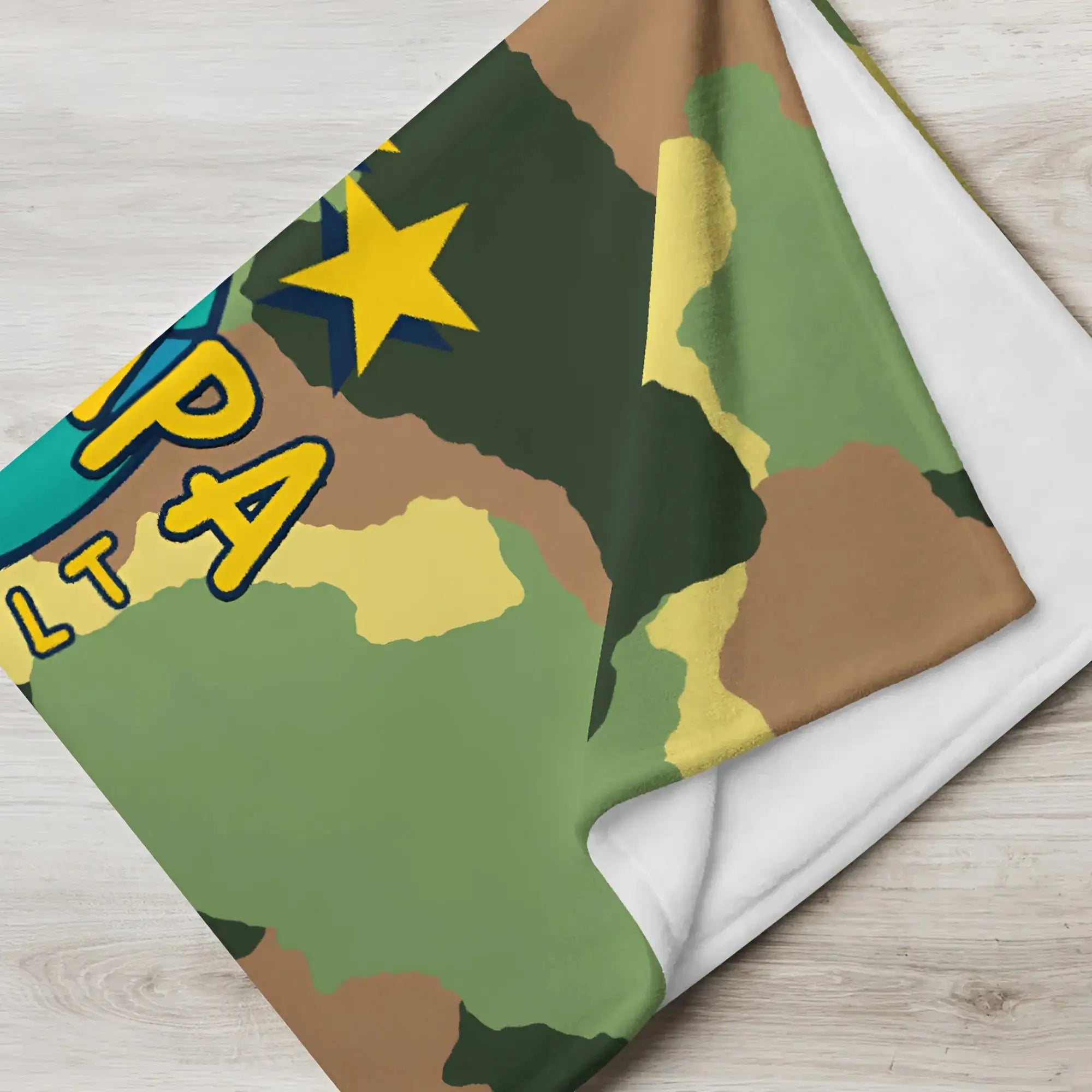 Bester Papa - auf der ganzen Welt! • Kuscheldecke / Tagesdecke - Kuscheldecken