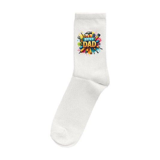 Bester Papa - Handwerker - Socken - HalloGeschenk.de #geschenkideen# #personalisiert# #geschenk#