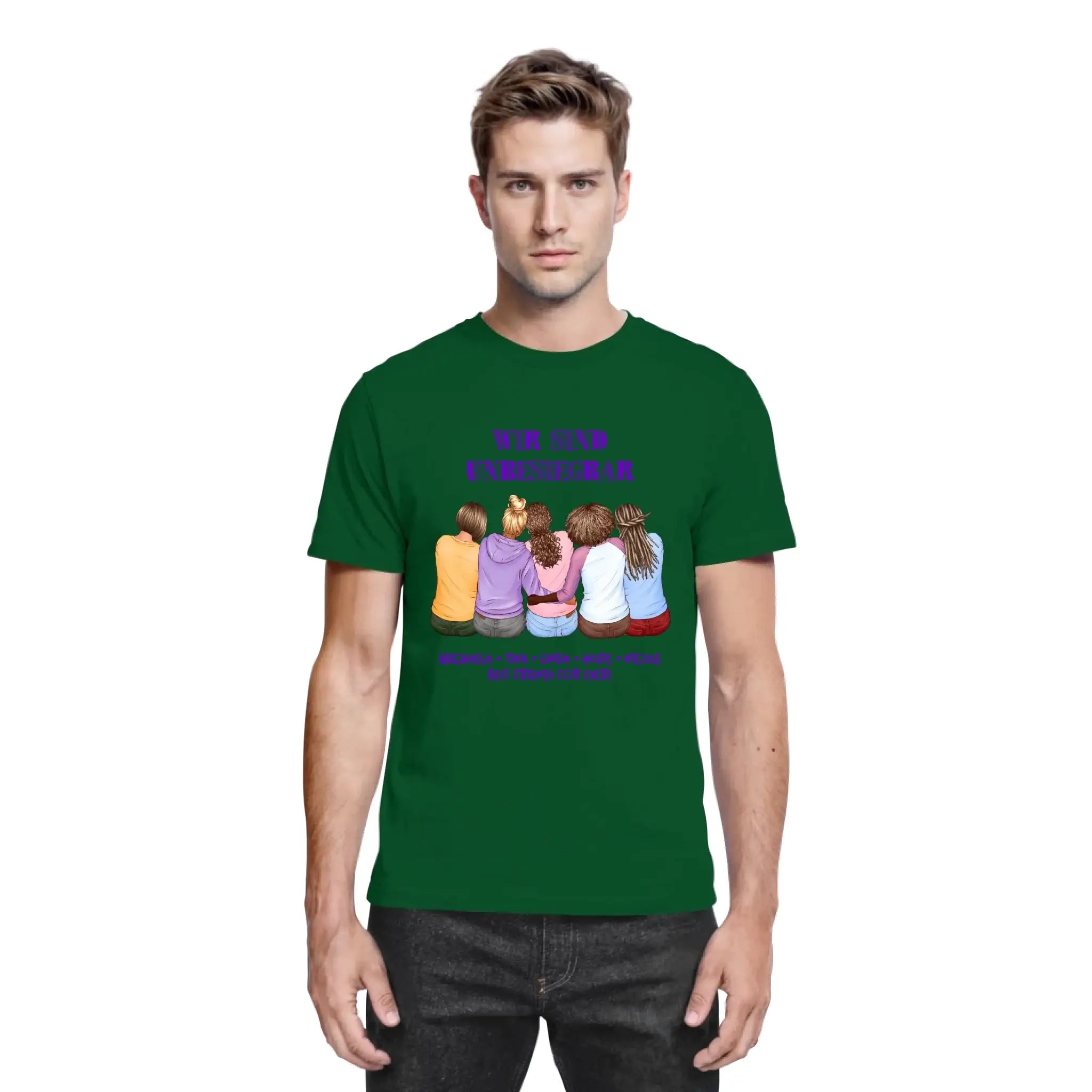 Besties: 2-5 Freundinnen • mehrere Artikel • ’Statement-Collection’ • Wunschtext • personalisierte Figuren