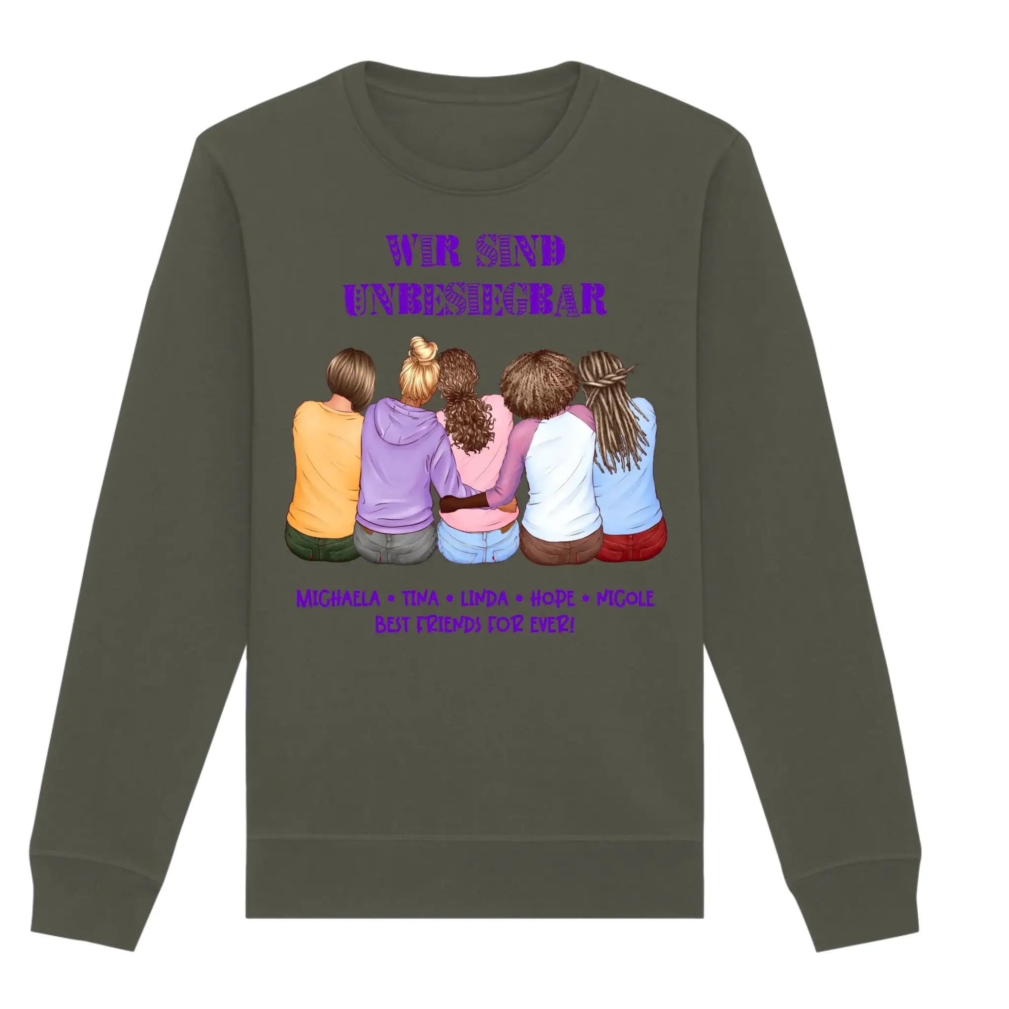 front-organic-basic-unisex-sweatshirt-khaki-206-2000x