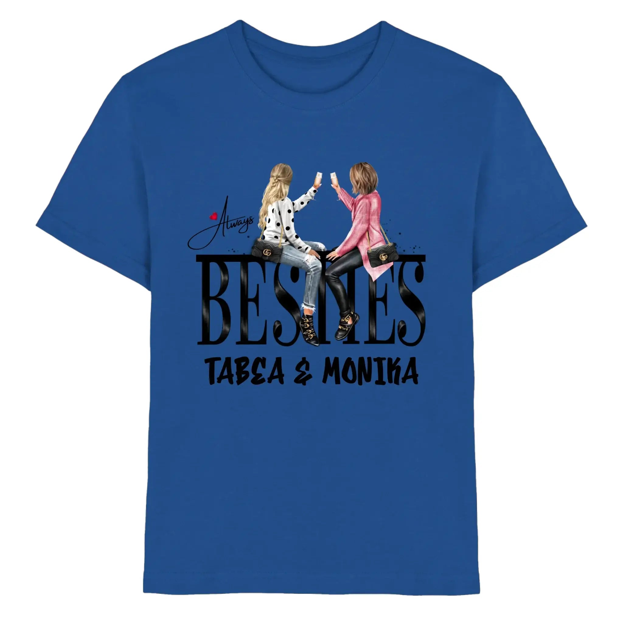 Besties: Girls on Text • mehrere Artikel • ’Statement-Collection’ • Wunschtext • personalisierte Figuren - Premium