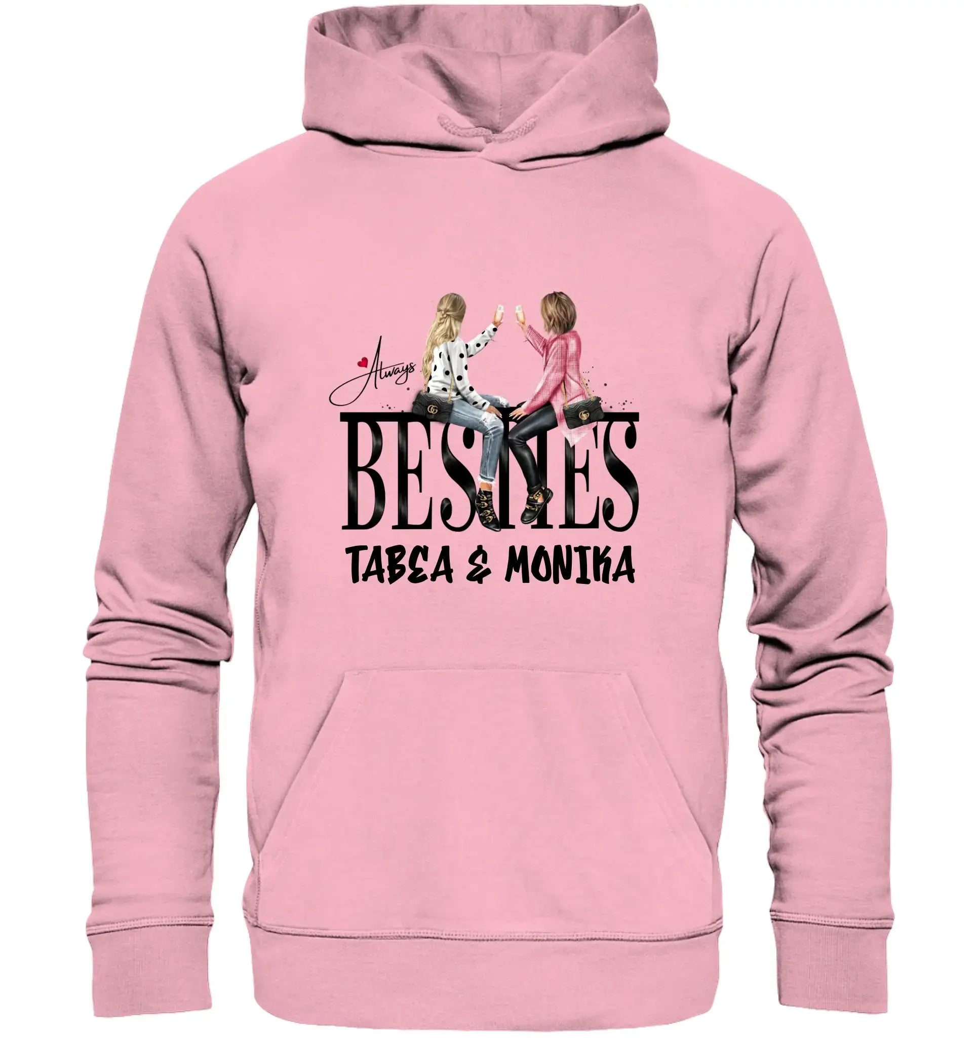 Besties: Girls on Text • mehrere Artikel • ’Statement-Collection’ • Wunschtext • personalisierte Figuren - Unisex