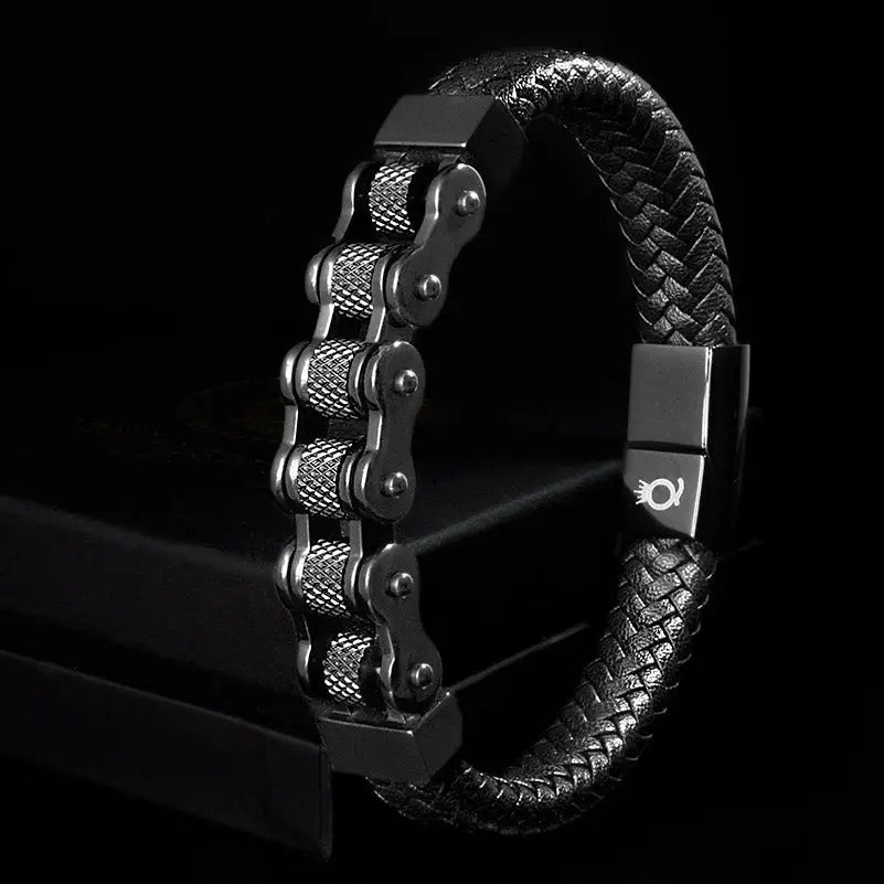BLACK CHAIN - Armband