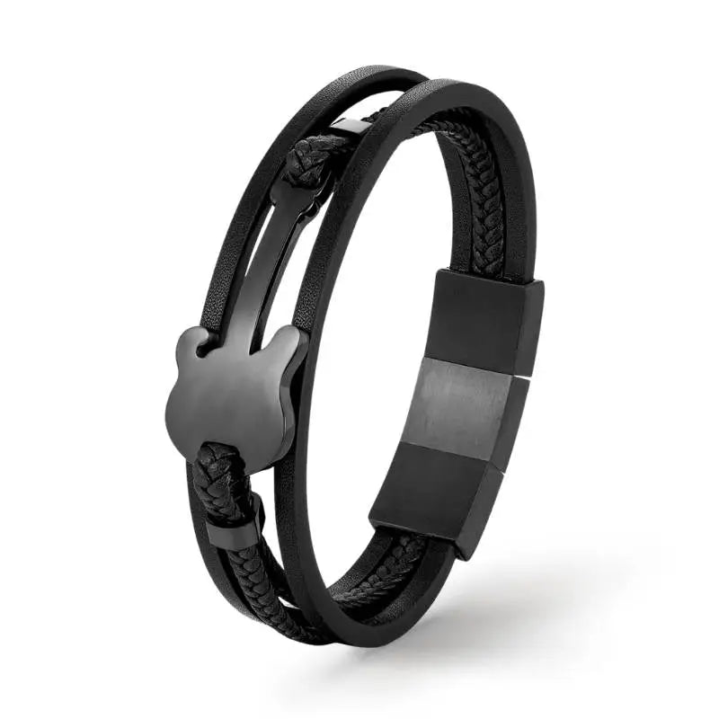 BLACK MELODY - 19 cm - Armband