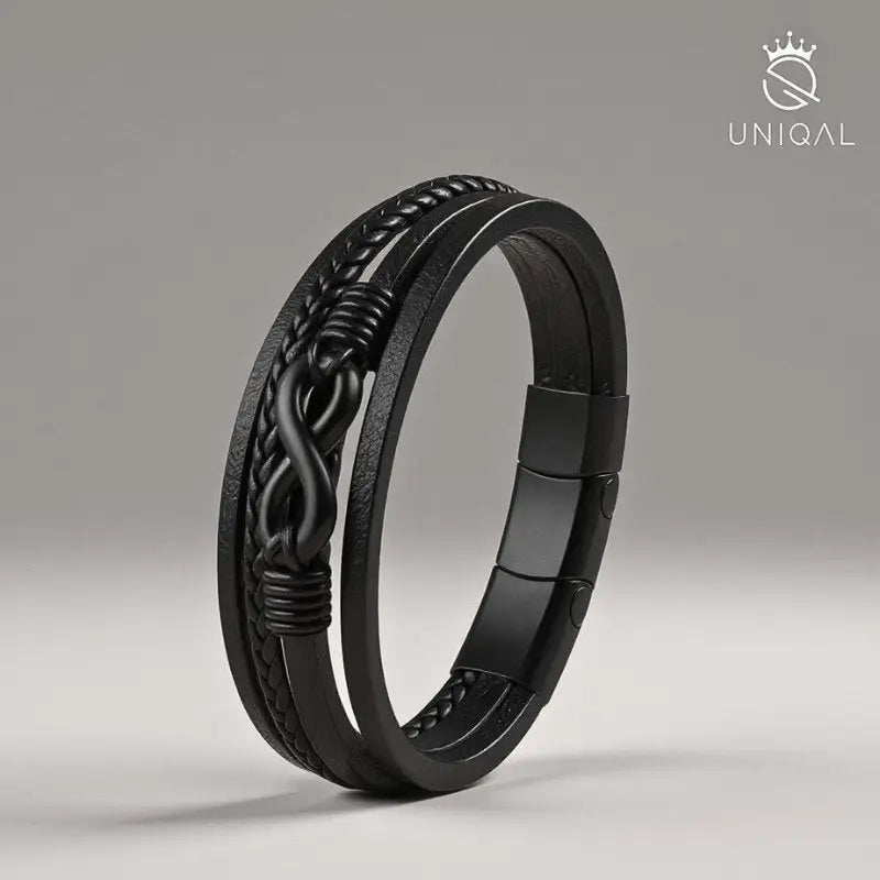 BLACK NICE - Lederarmband