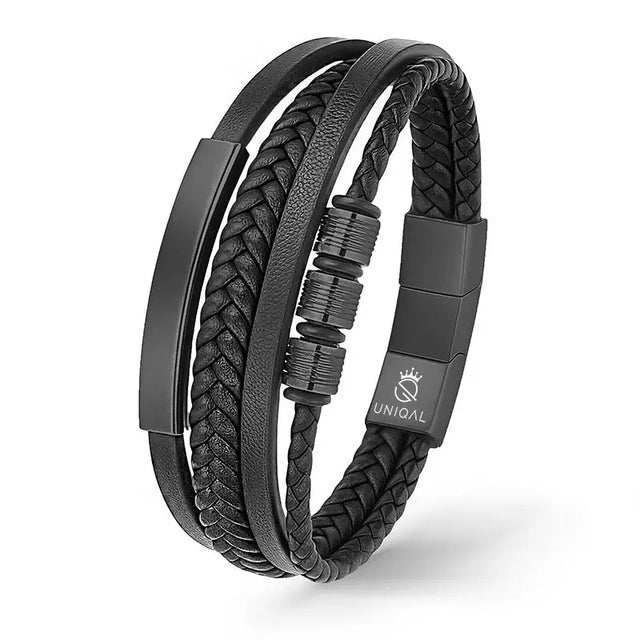 BLACK SHAPE - 19 cm - Armband
